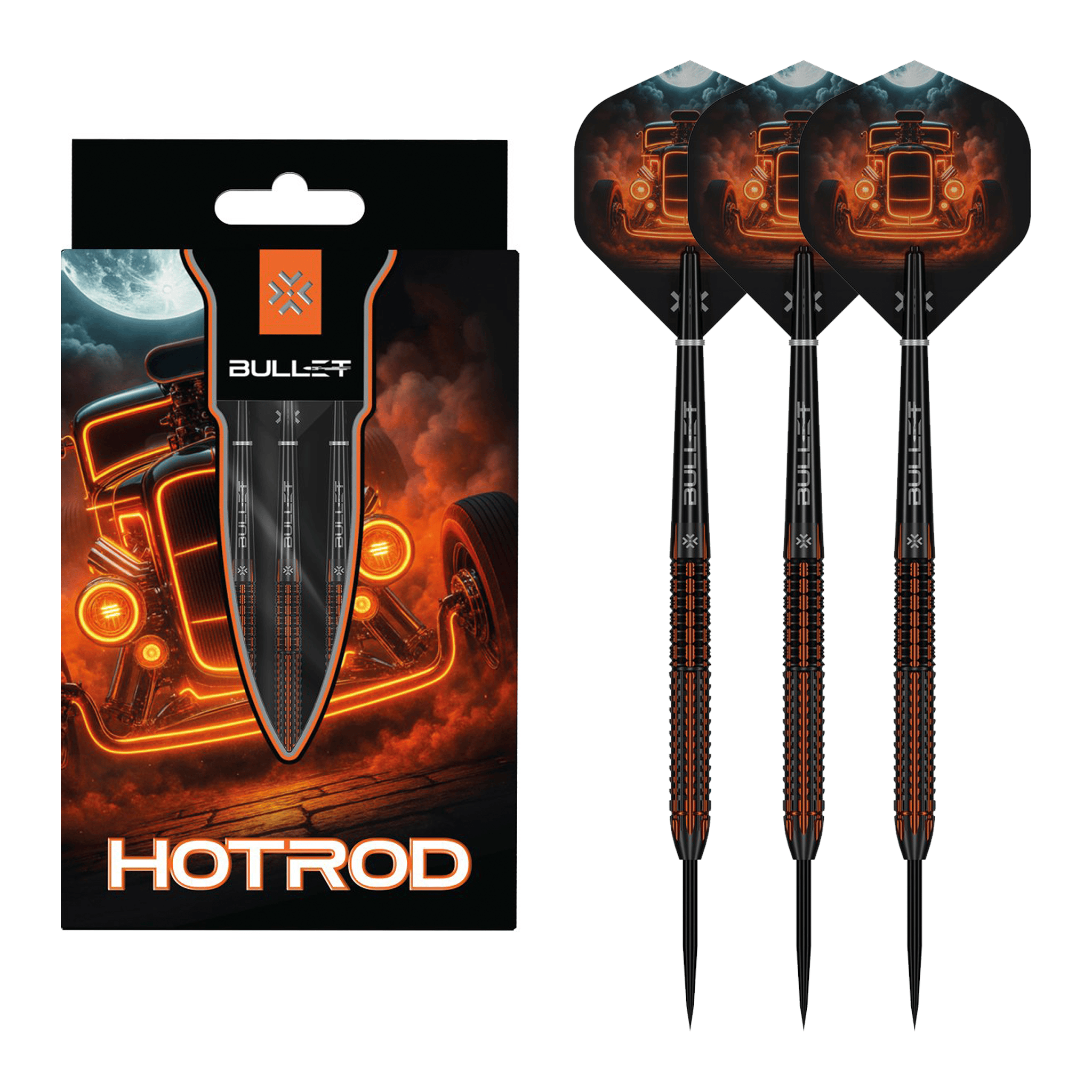 Bullet Hotrod - 97.5% Tungsten Steel Tip Darts 23 Grams Darts