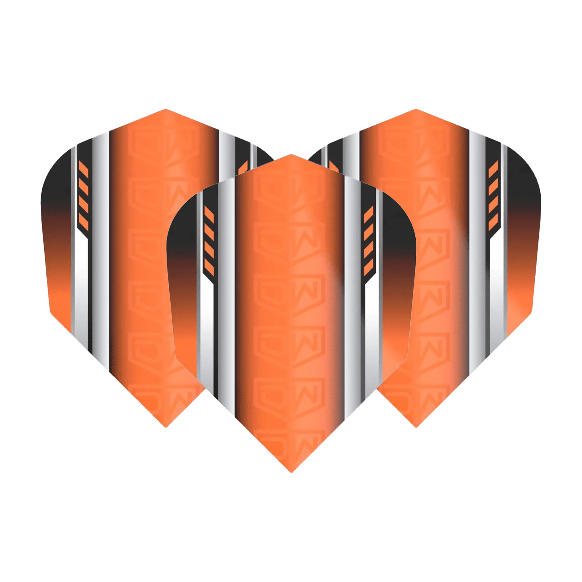 DW Aviator Multi Pack - Dart Flights (3 Sets) No. 6 / Orange Flights & Shafts