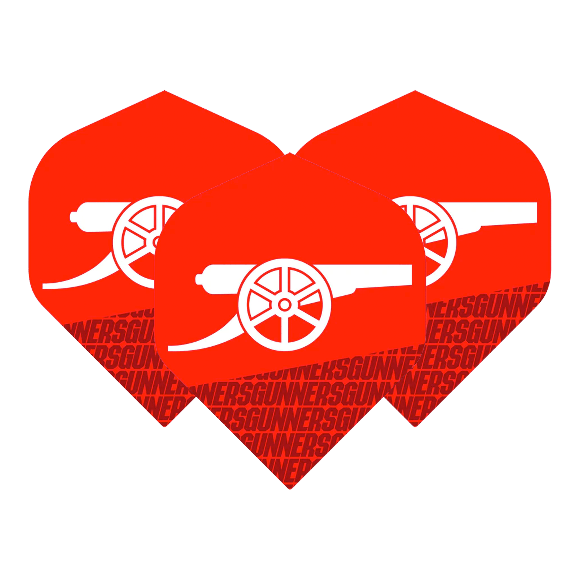 EPL Official Arsenal FC - Dart Flights No. 2 / Gunners Flights