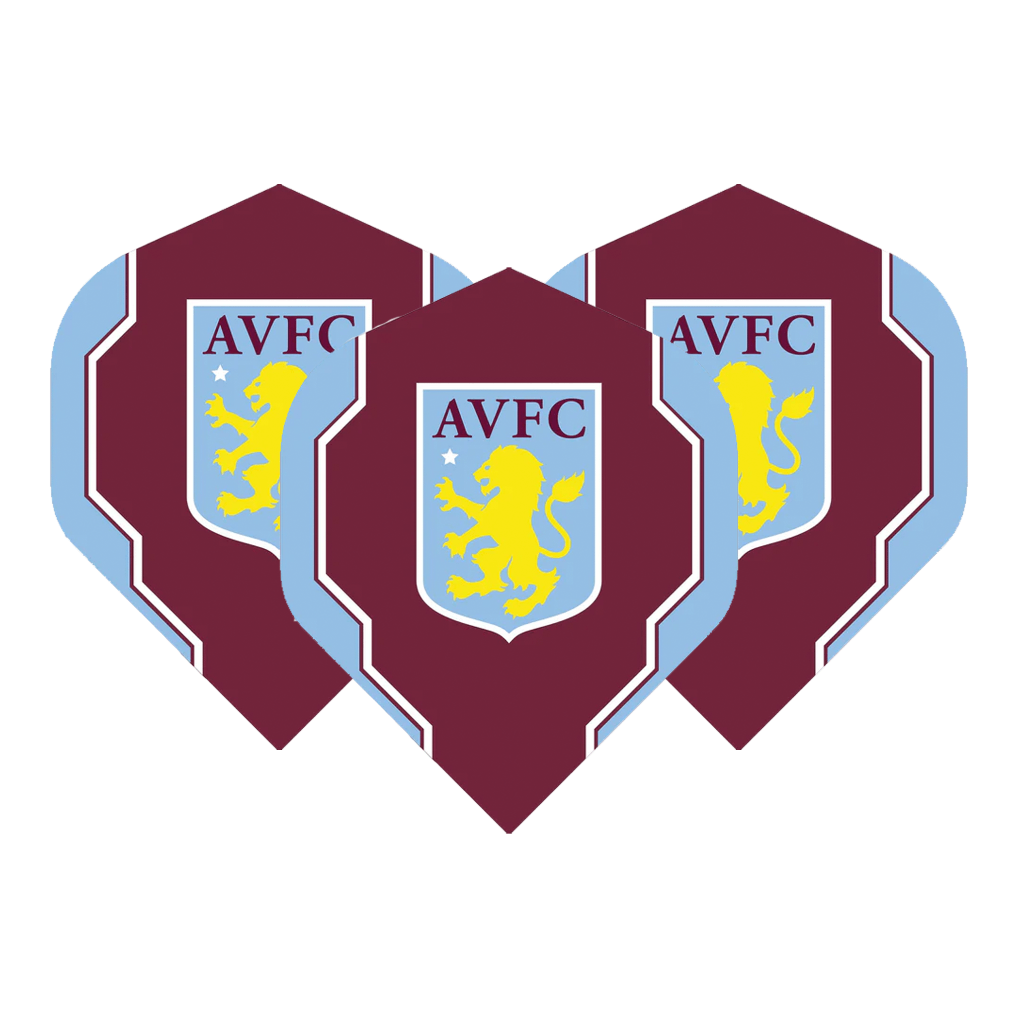 EPL Official Aston Villa FC - Dart Flights No. 2 / Badge Flights