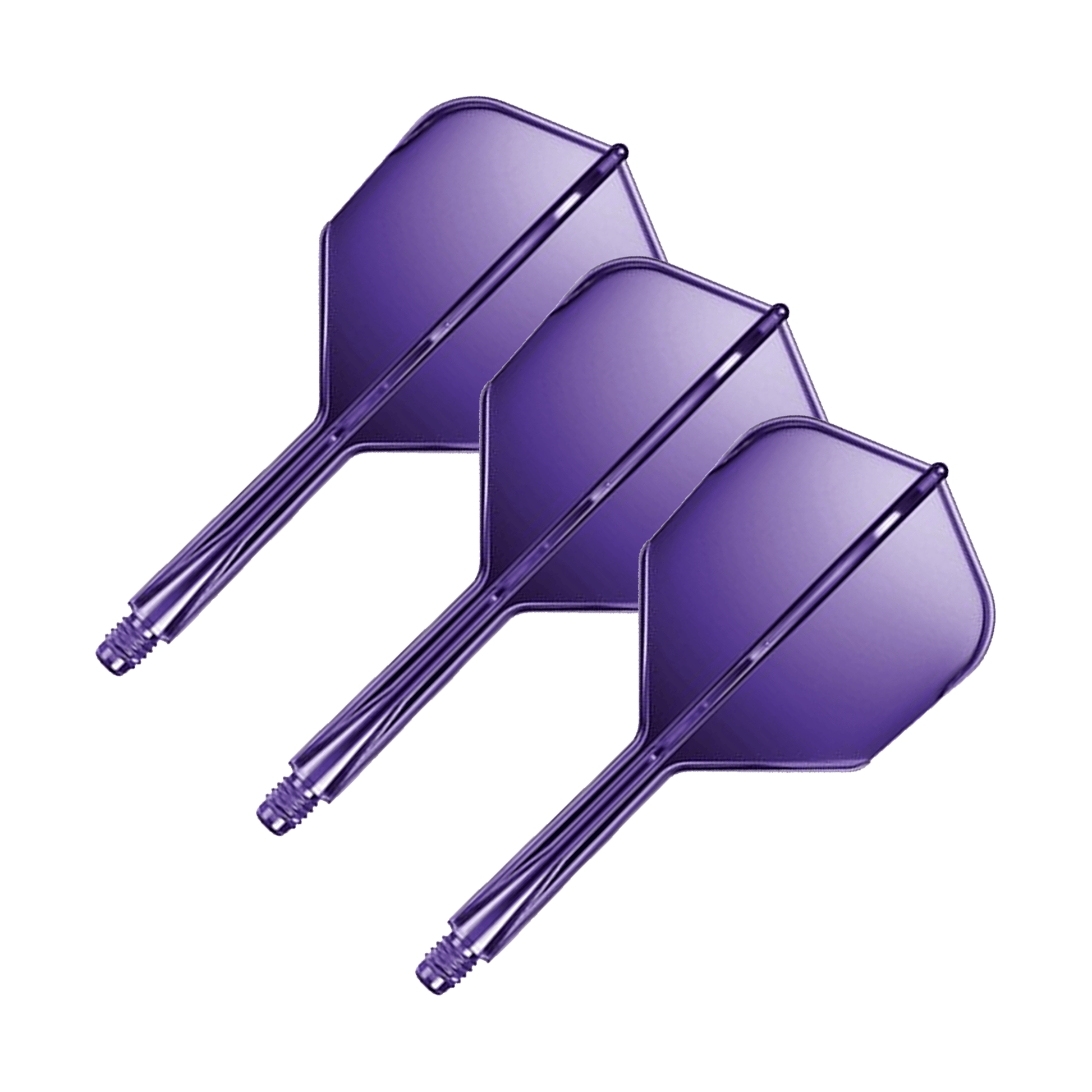 Goat A1R - All In One Flight & Shaft No. 6 / Intermediate (26mm) / Neon Purple Flights & Shafts