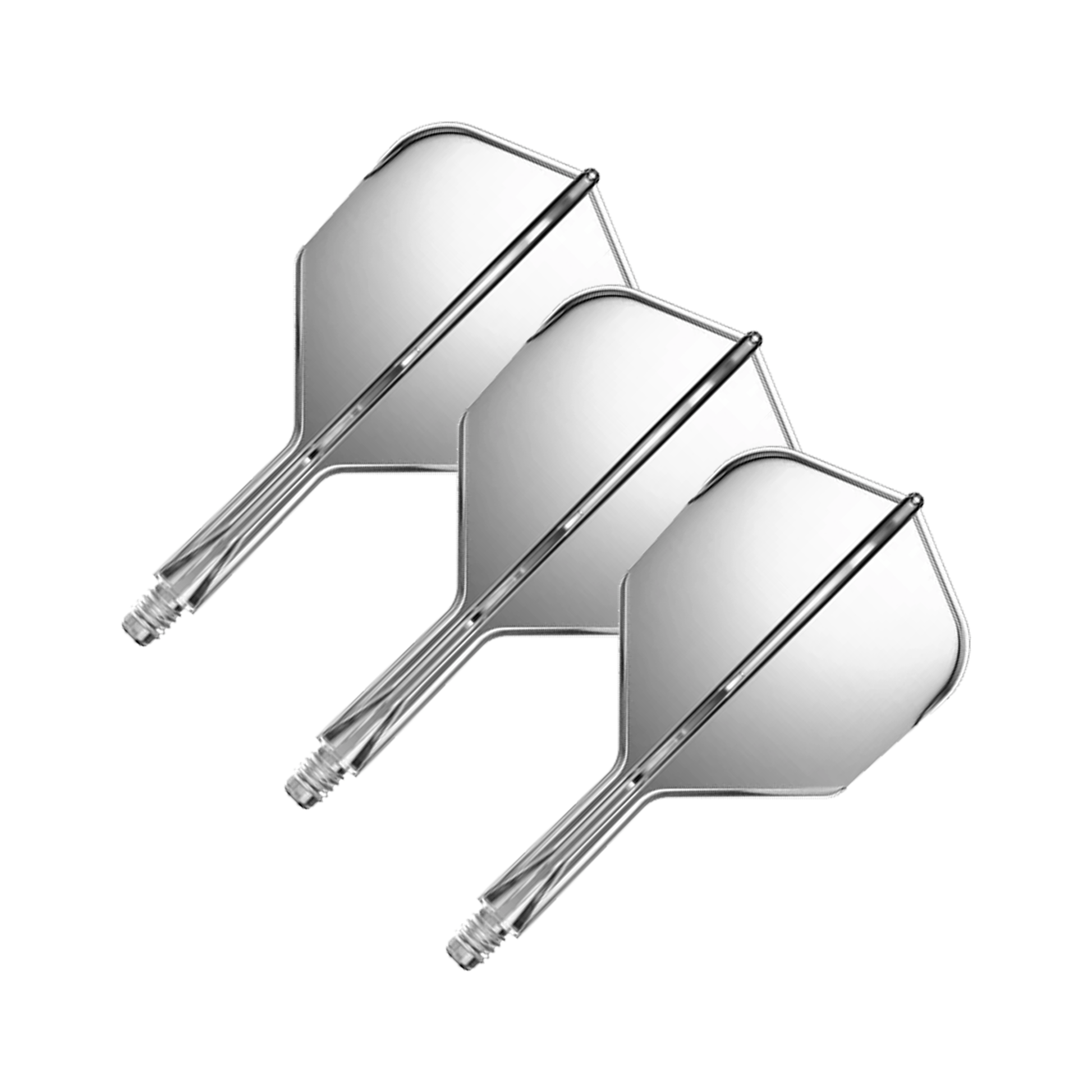 Goat A1R - All In One Flight & Shaft Standard / Short (19mm) / Clear Flights & Shafts