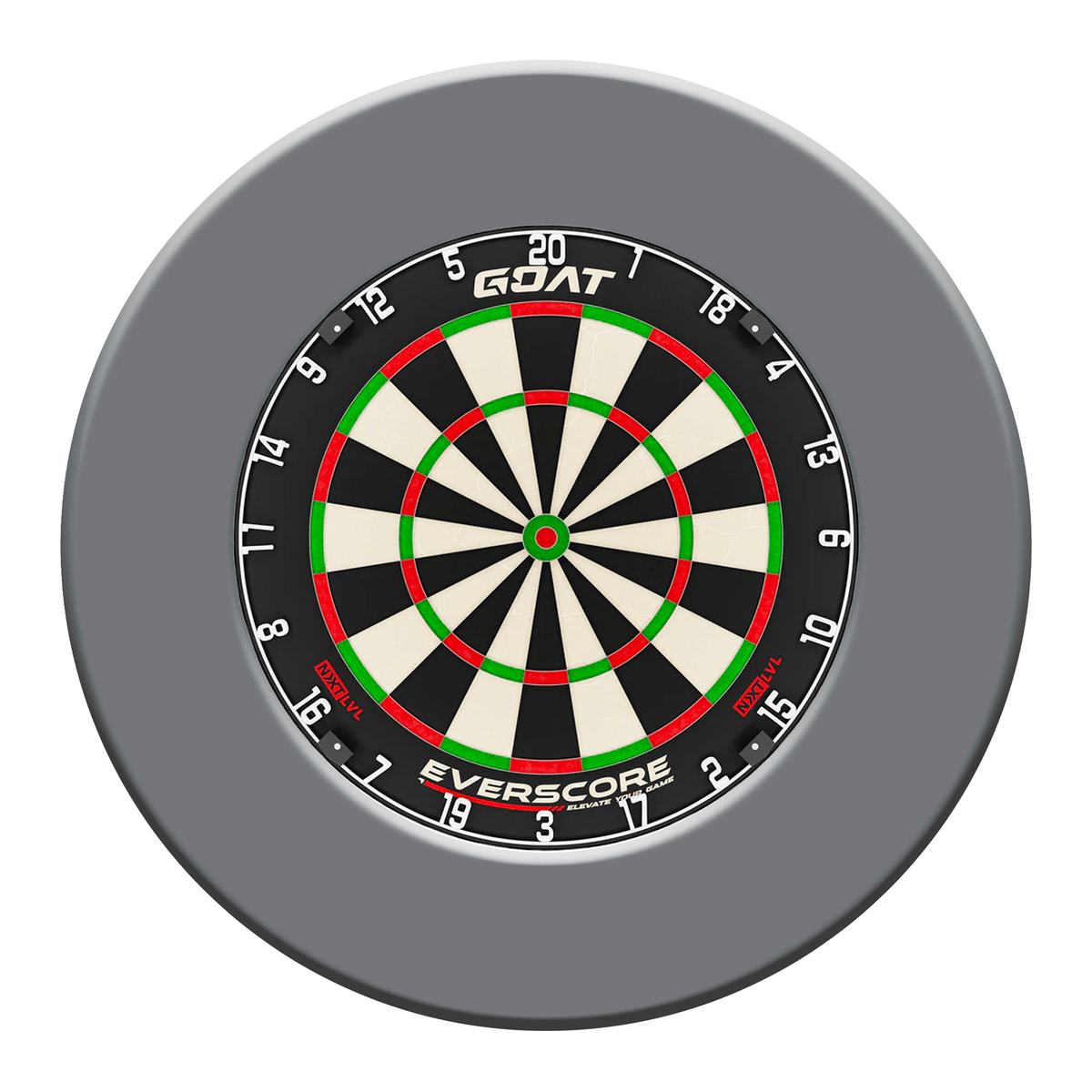 Goat Everscore NXT LVL Dartboard & Surround Bundle Dartboard Bundles
