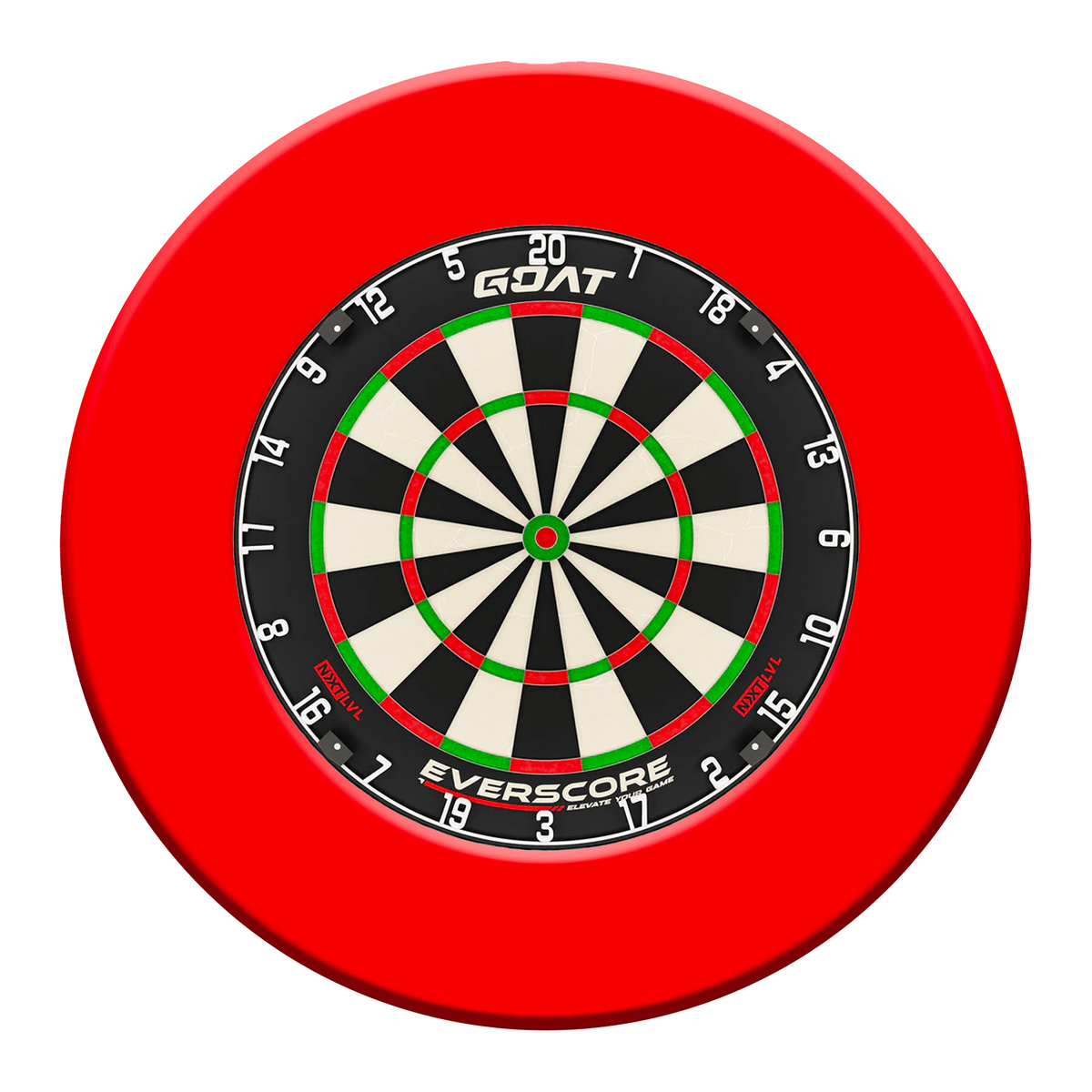 Goat Everscore NXT LVL Dartboard & Surround Bundle Dartboard Bundles