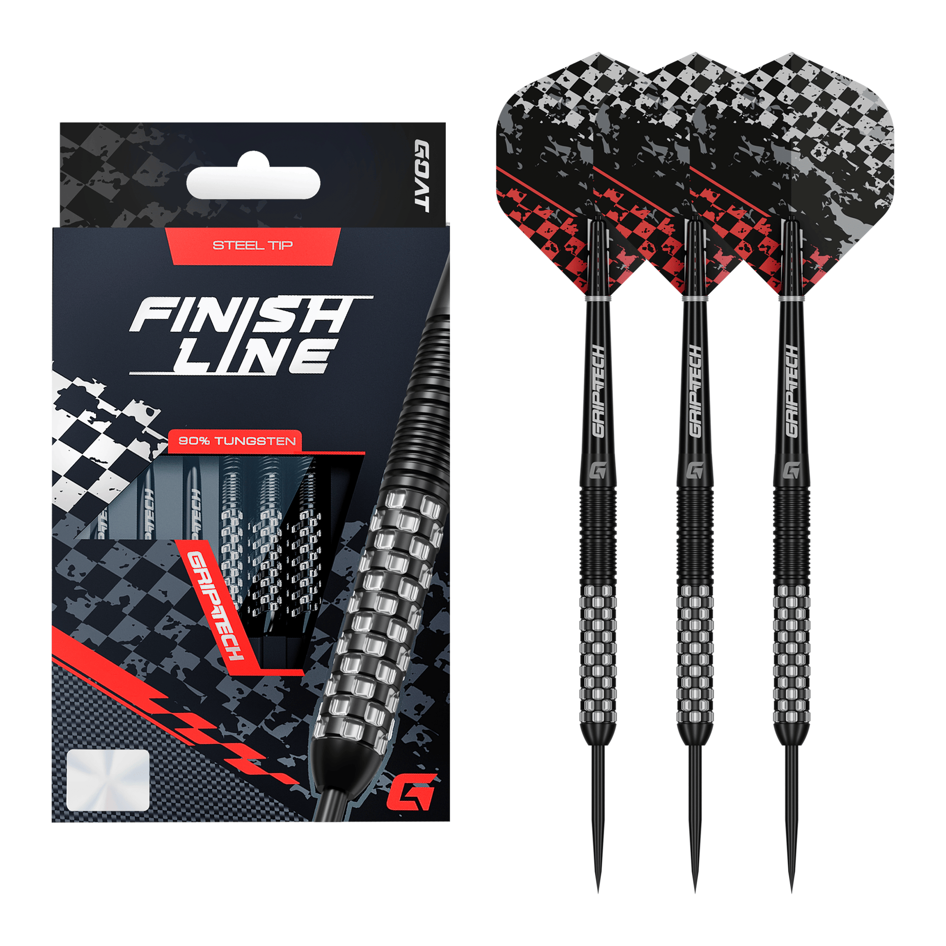 Goat Finish Line - 90% Tungsten Steel Tip Darts 21 Grams Darts