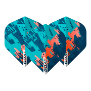 Goat Traction - Dart Flights Standard / Blue Flights & Shafts
