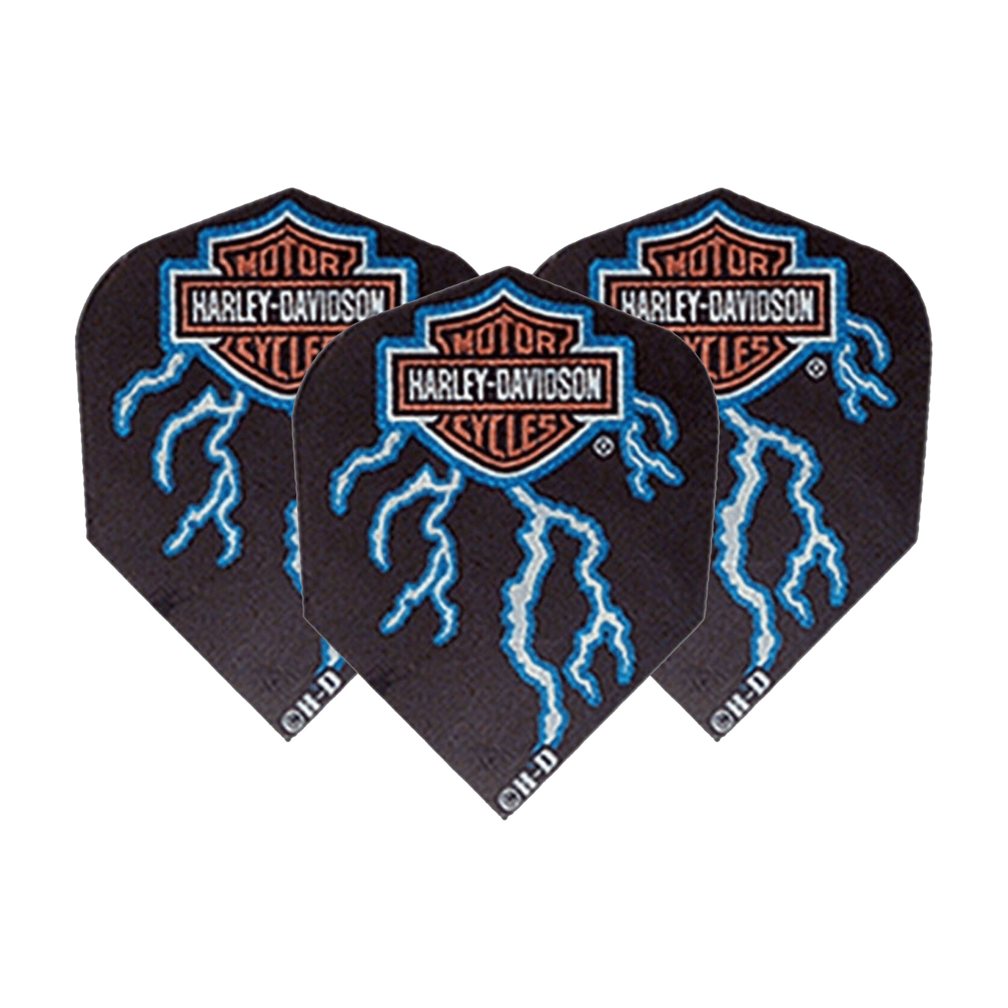 Harley-Davidson Holographic - Dart Flights No. 6 / Lightning Flights & Shafts
