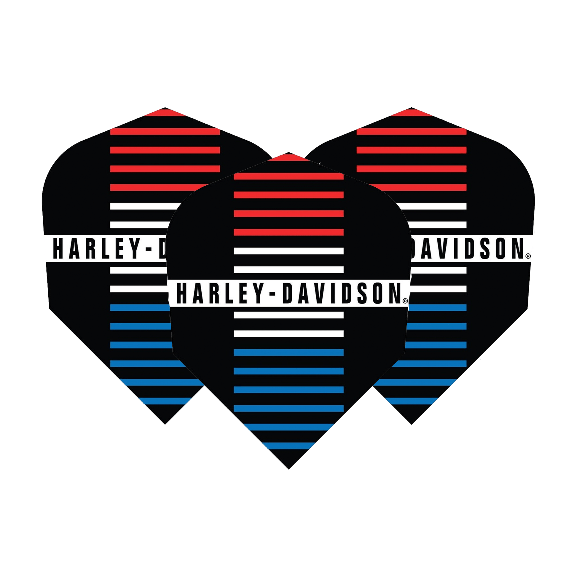 Harley-Davidson Retro - Dart Flights No. 6 / Retro Flights & Shafts