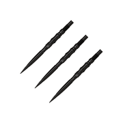 Harrows Axis Elite Series - Quick Point Dart Points 30mm / Black Dart Points