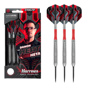 Harrows Damon Heta Natural Quick Point - 90% Tungsten Steel Tip Darts Darts
