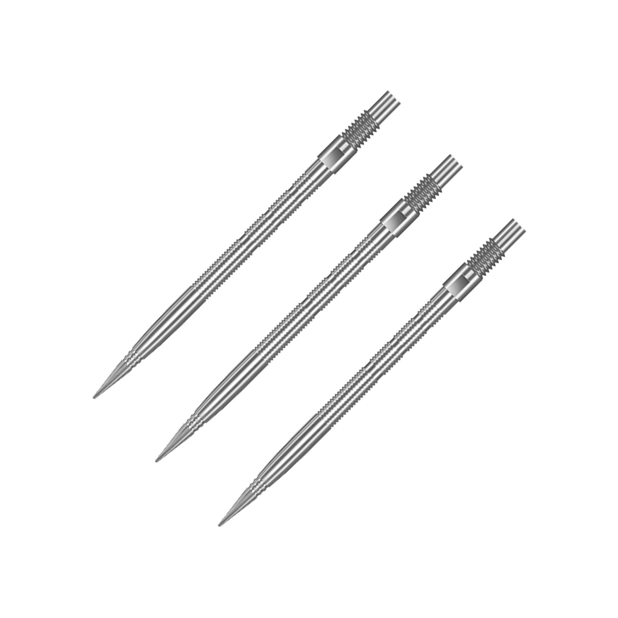 Harrows Micro Grip - Quick Point Dart Points 26mm / Silver Accessories