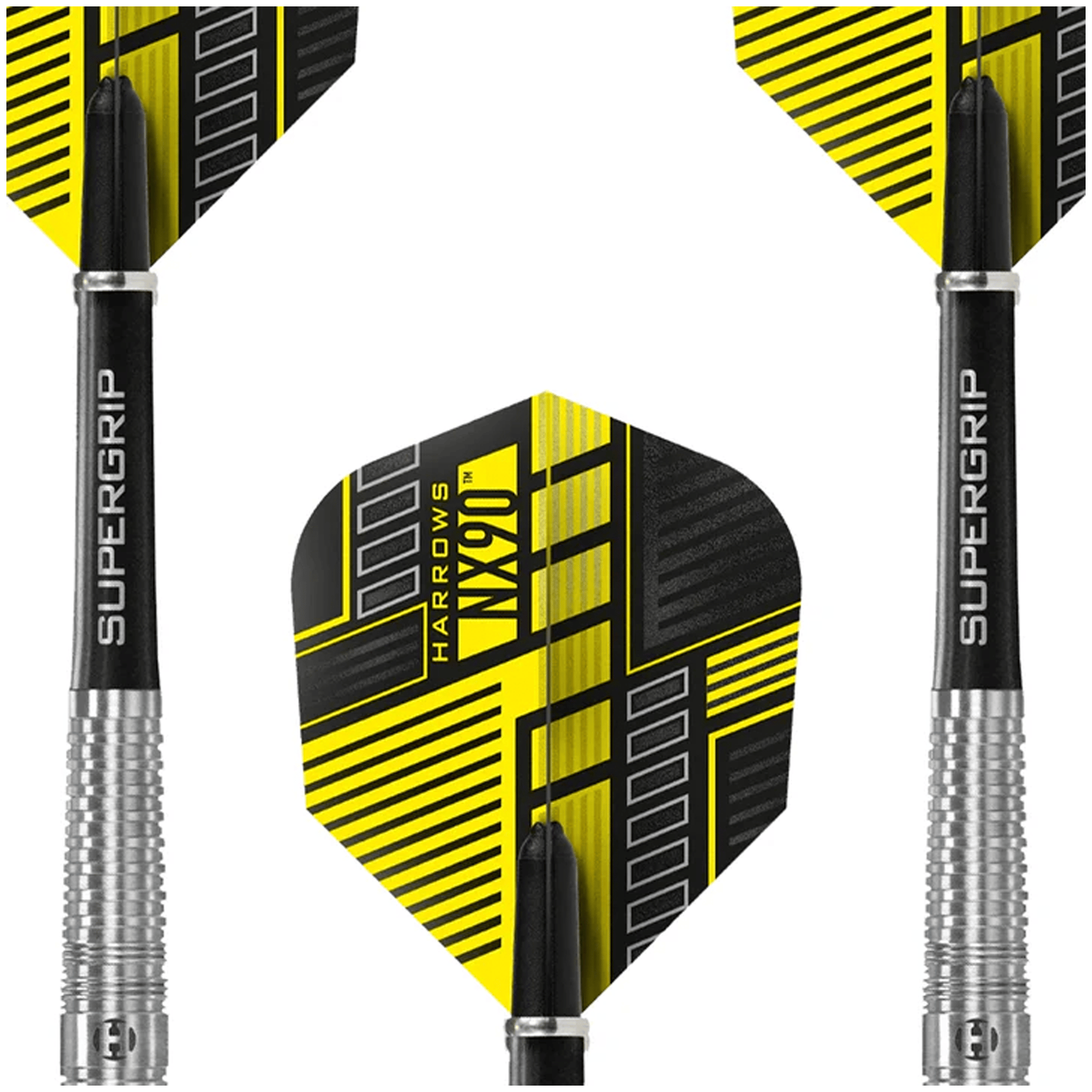 Harrows NX90 Tapered Quick Point - 90% Tungsten Steel Tip Darts Darts