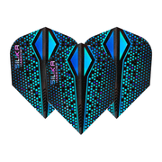 Harrows Silika Colourshift X - Dart Flights No. 6 / Blue Flights