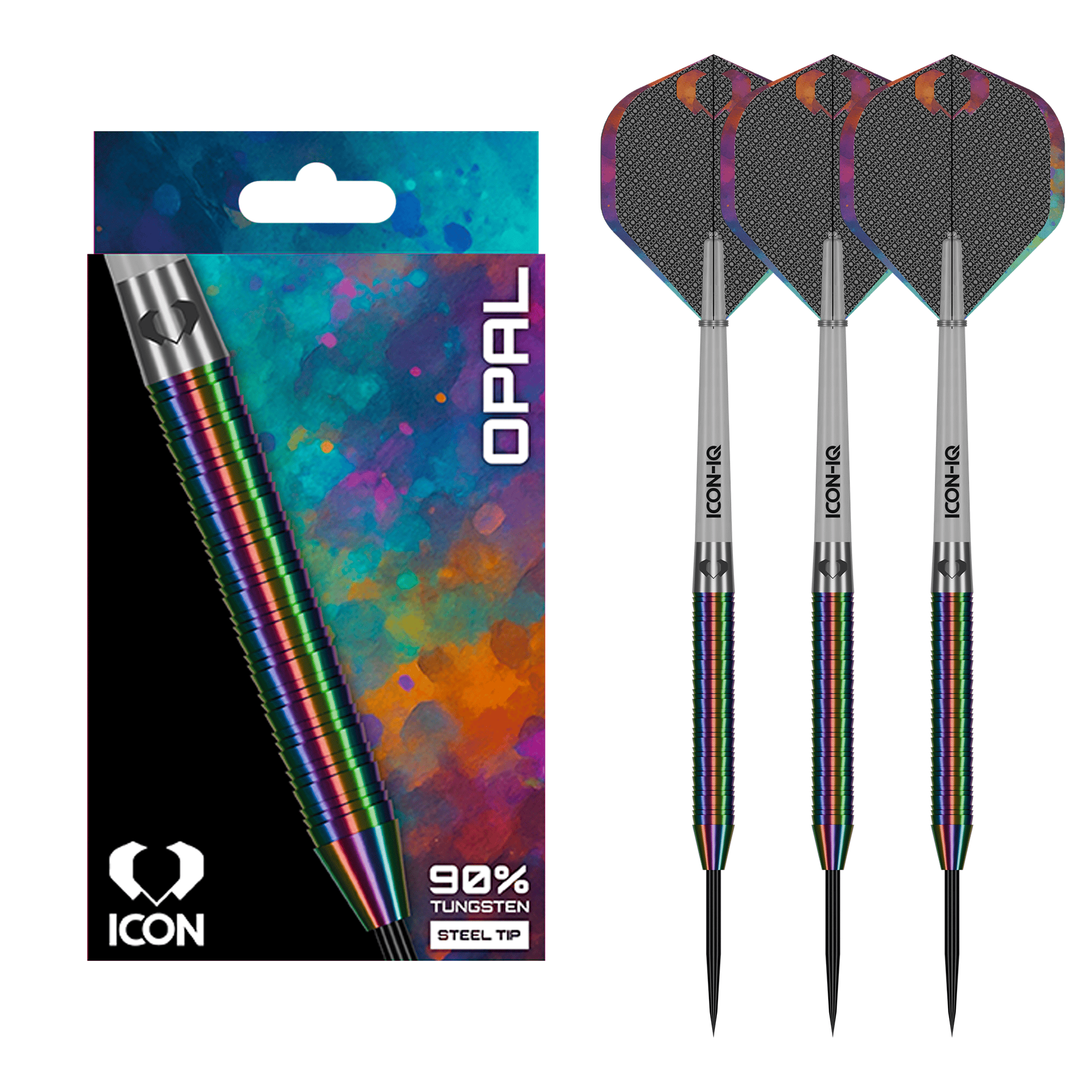 Icon Opal - 90% Tungsten Steel Tip Darts 24 Grams Darts