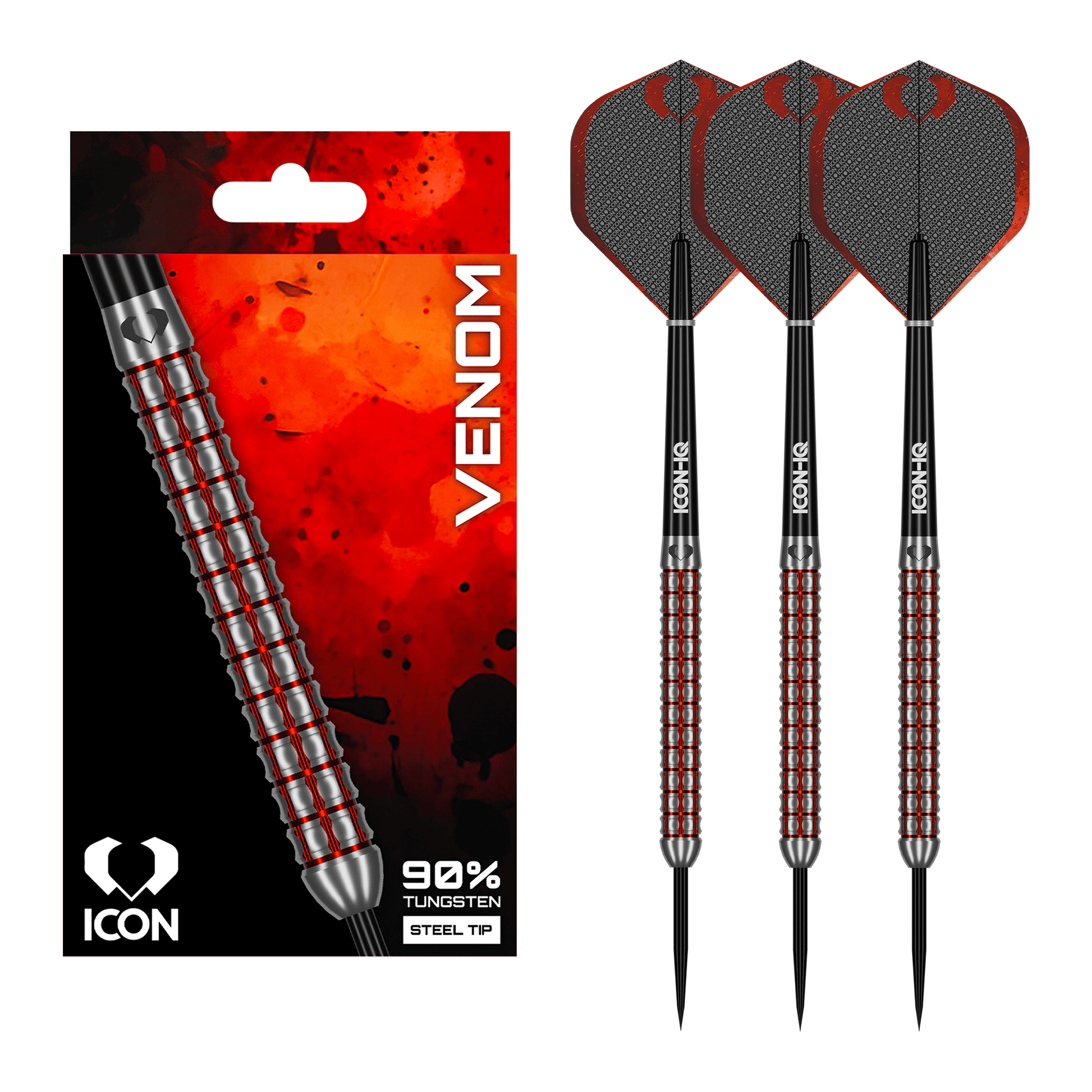 Icon Venom - 90% Tungsten Steel Tip Darts Darts