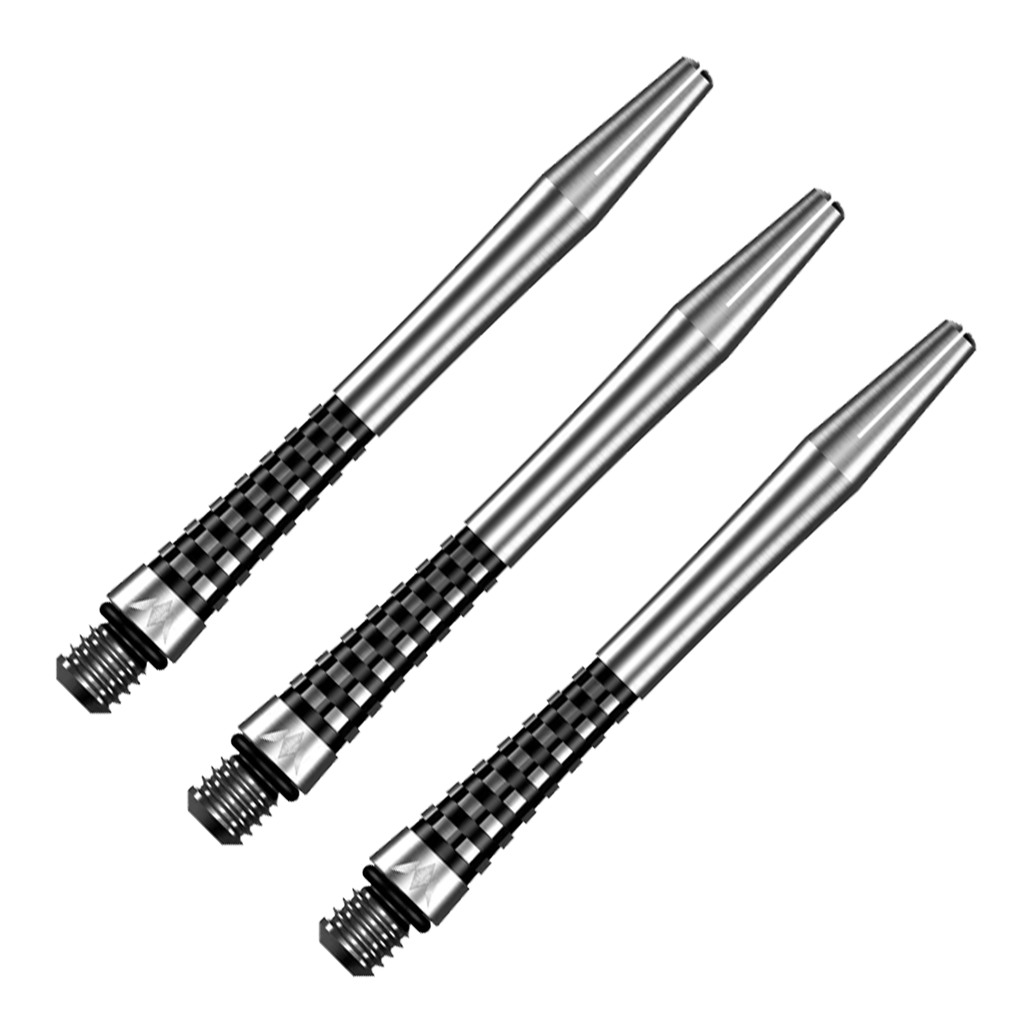 Mission Atom13 - Aluminium Dart Shafts Medium (47mm) / Natural Black Shafts