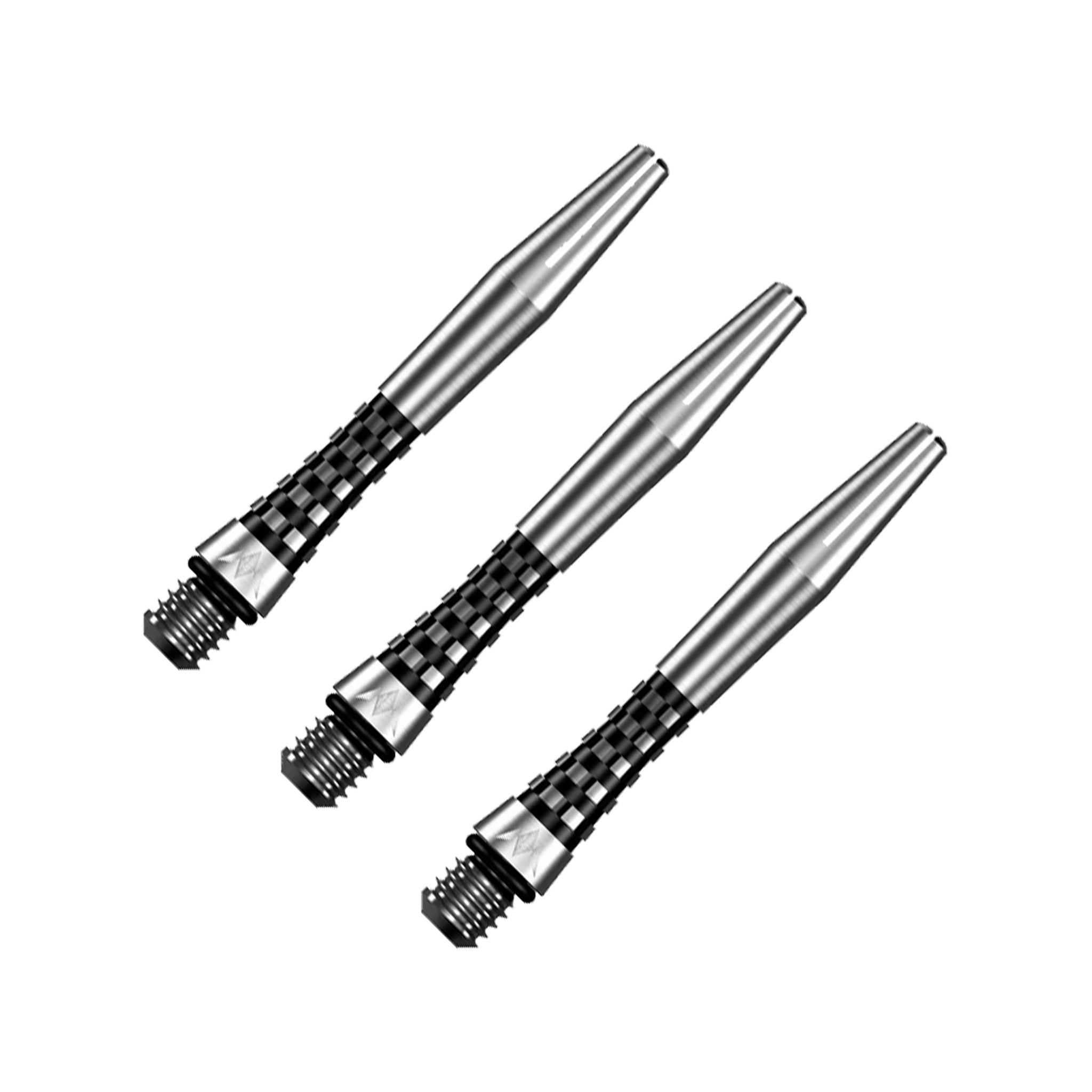 Mission Atom13 - Aluminium Dart Shafts Short (35mm) / Natural Black Shafts