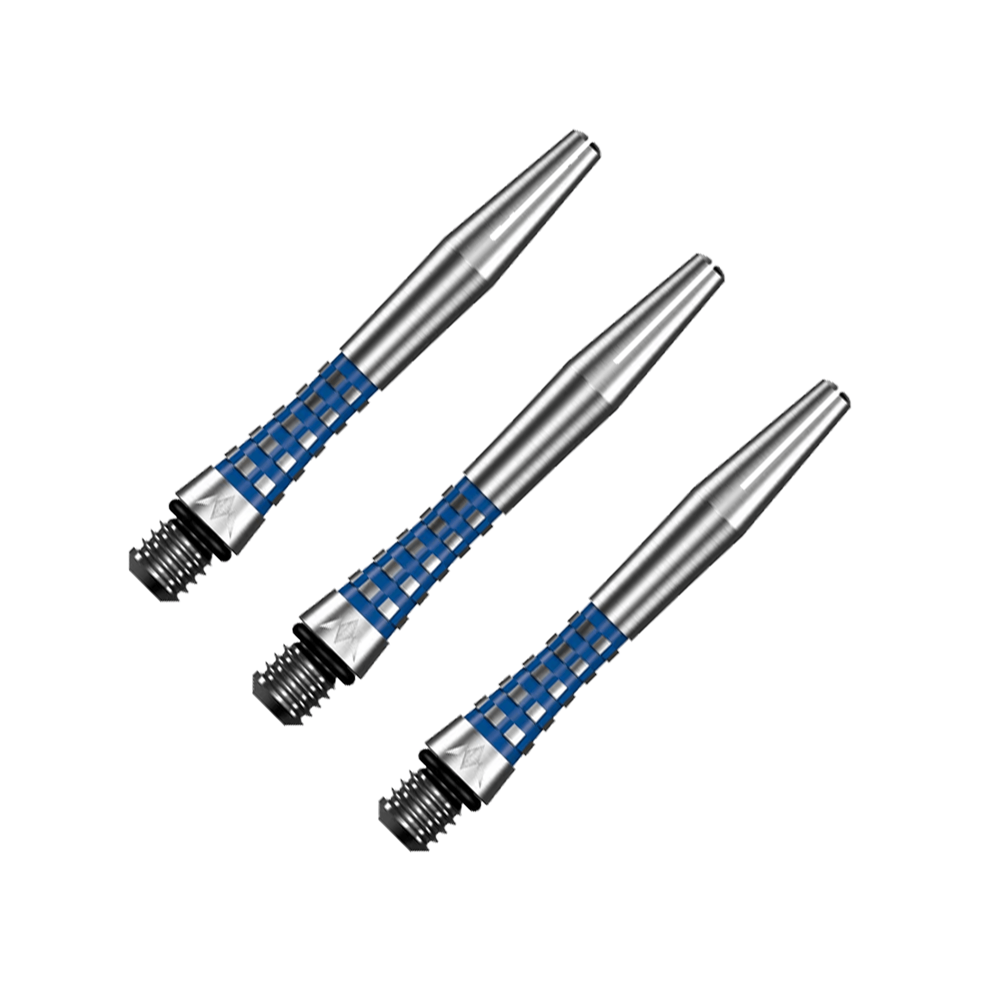 Mission Atom13 - Aluminium Dart Shafts Short (35mm) / Natural Blue Shafts