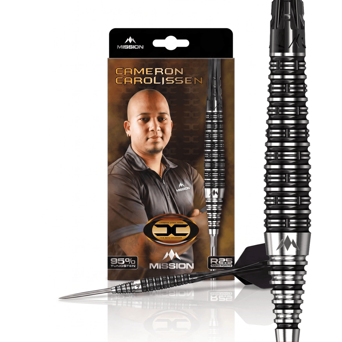 Cameron Carolissen R2.5 Rapid Point - 95% Tungsten Steel Tip Darts