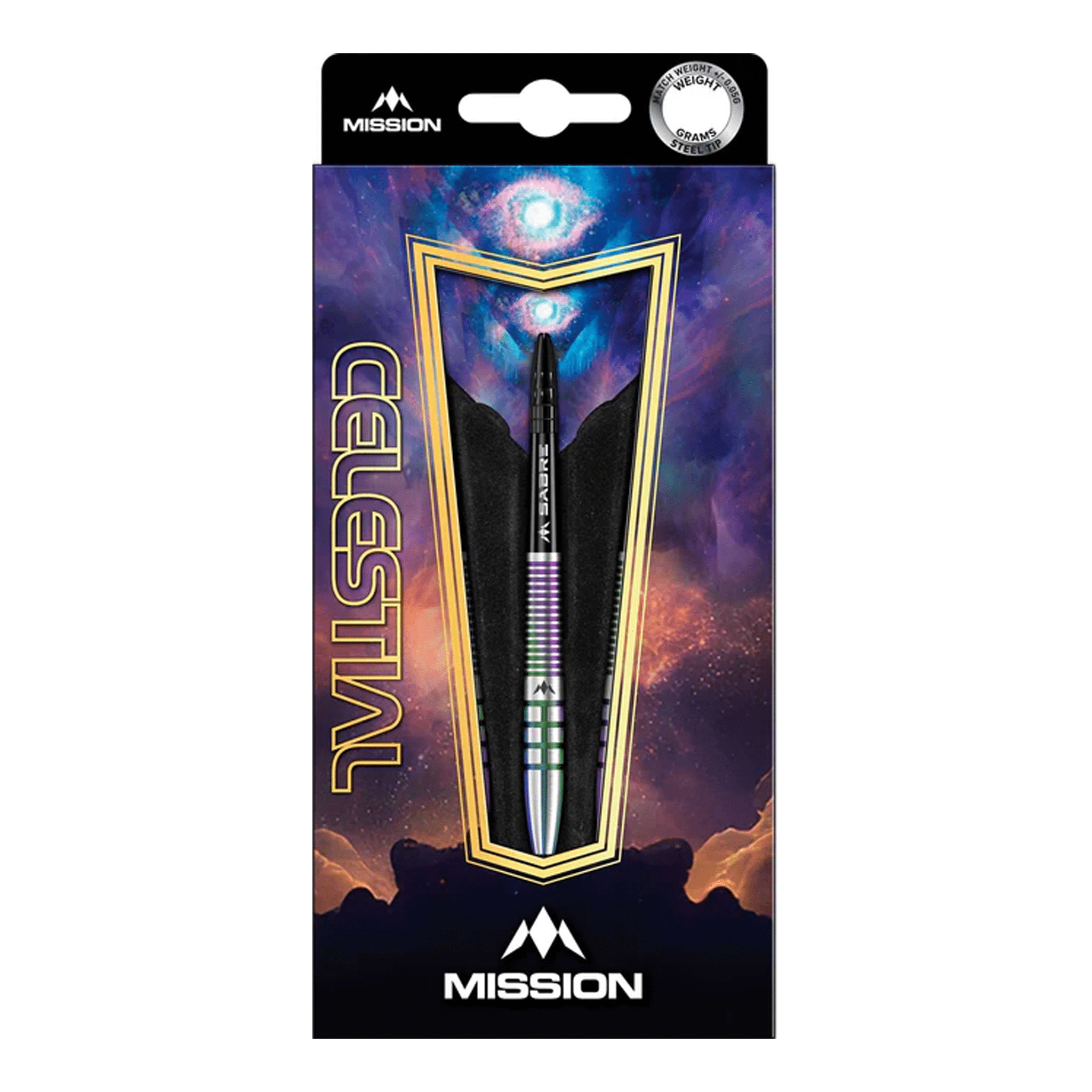 Mission Celestial - 90% Tungsten Steel Tip Darts Darts