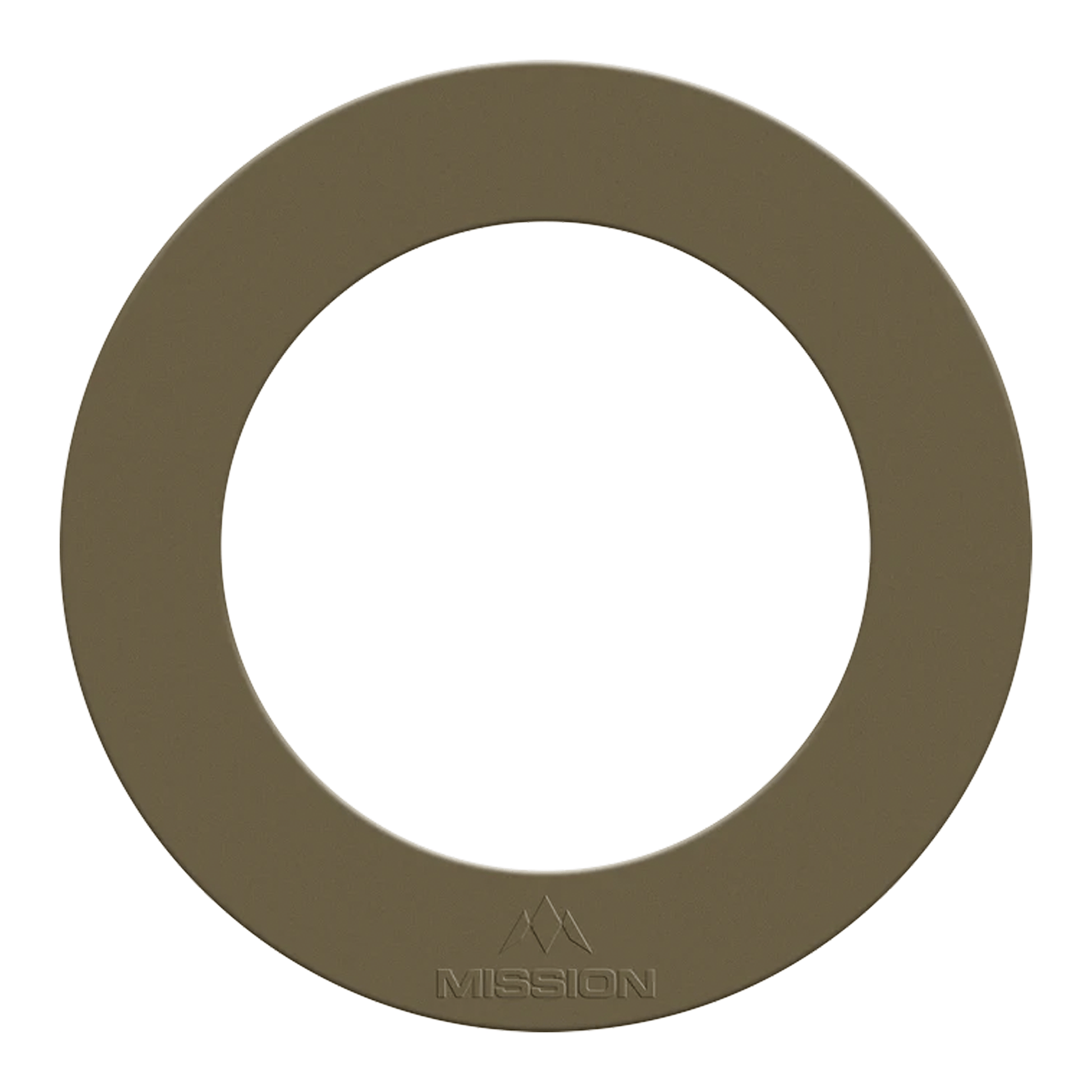 Mission Embossed Logo Heavy Duty Dartboard Surround Gold Boards