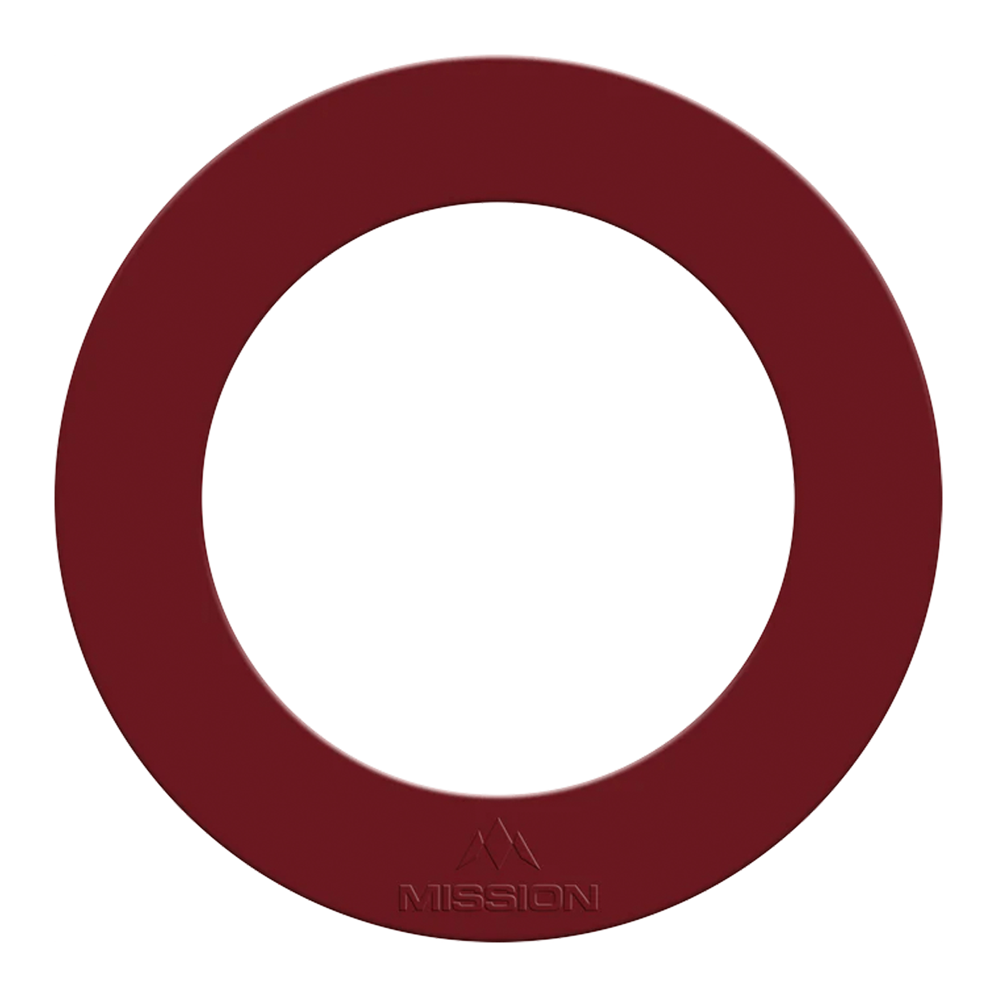 Mission Embossed Logo Heavy Duty Dartboard Surround Red Boards