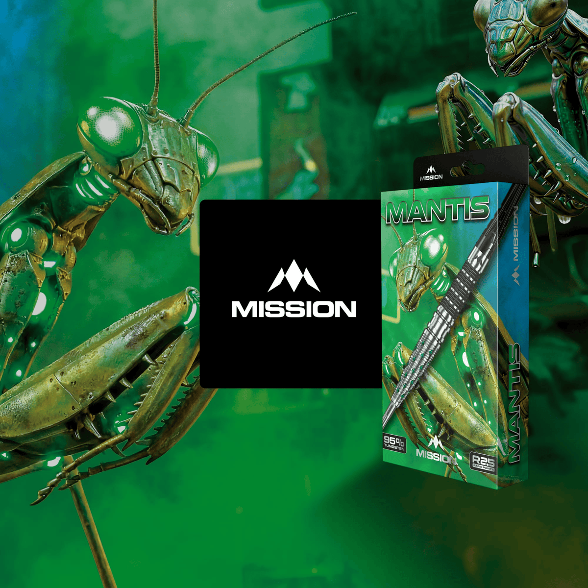 Mantis R2.5 Rapid Point - 95% Tungsten Steel Tip Darts