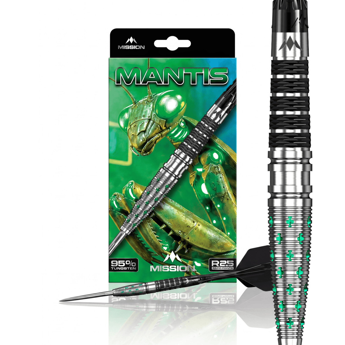 Mantis R2.5 Rapid Point - 95% Tungsten Steel Tip Darts