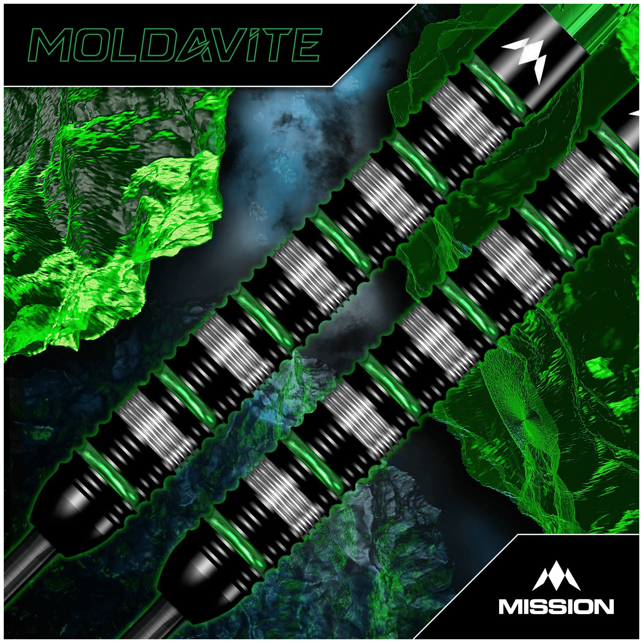 Mission Moldavite - 95% Tungsten Steel Tip Darts Darts
