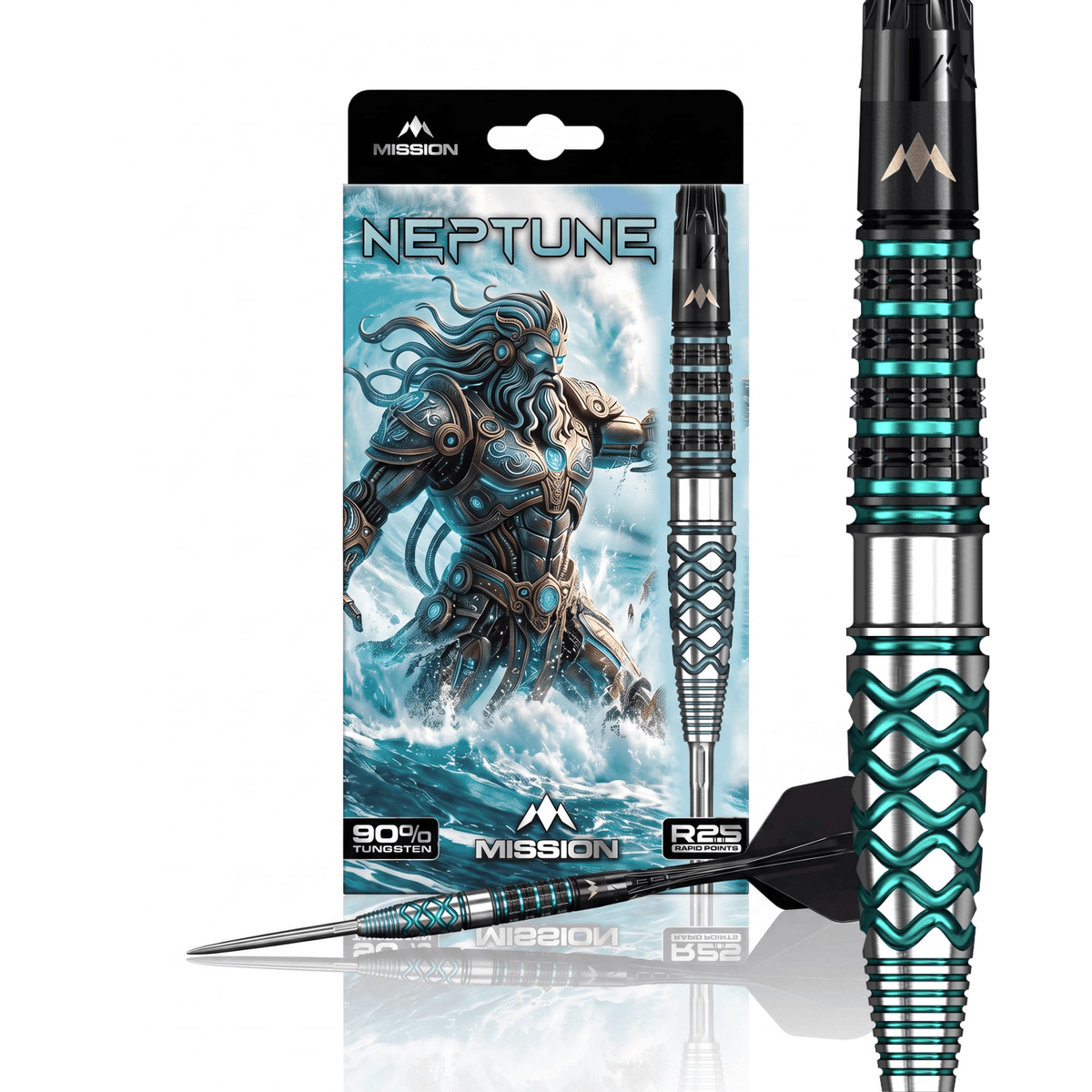 Neptune R2.5 Rapid Point - 90% Tungsten Steel Tip Darts