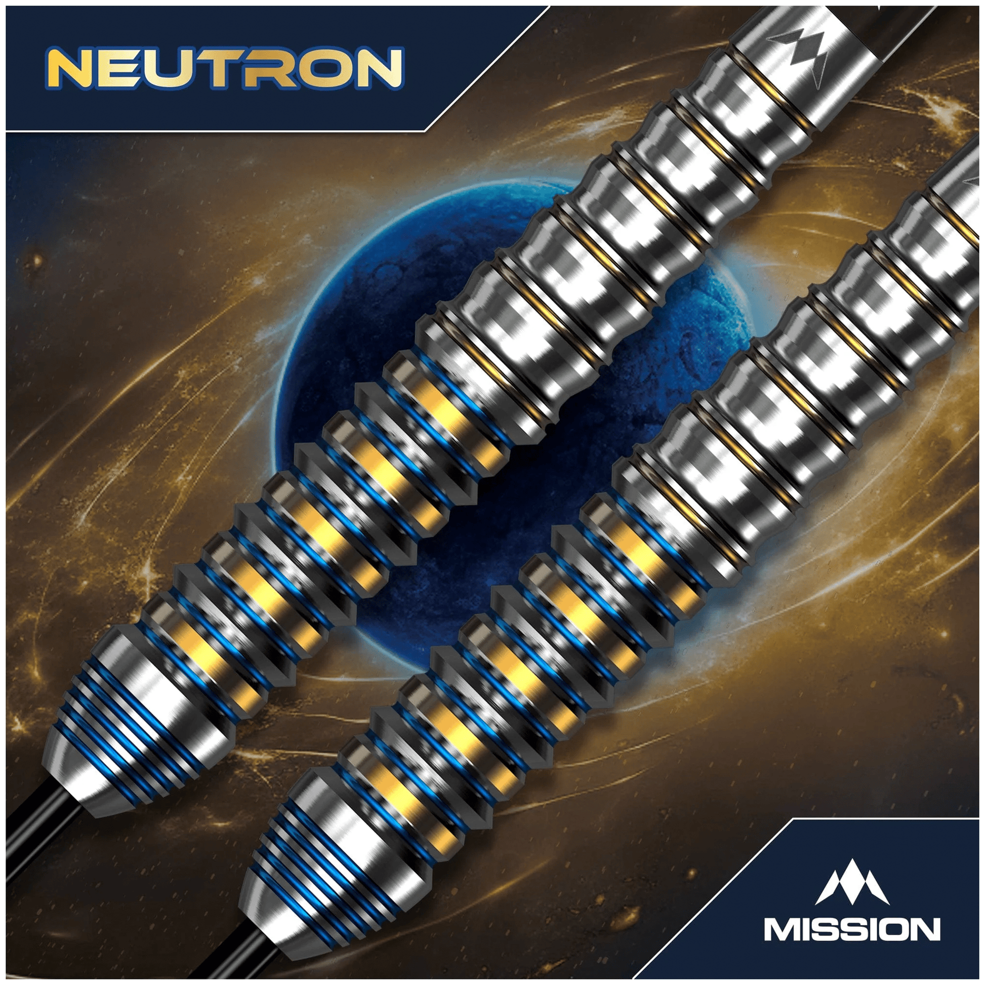 Mission Neutron - 95% Tungsten Steel Tip Darts Darts