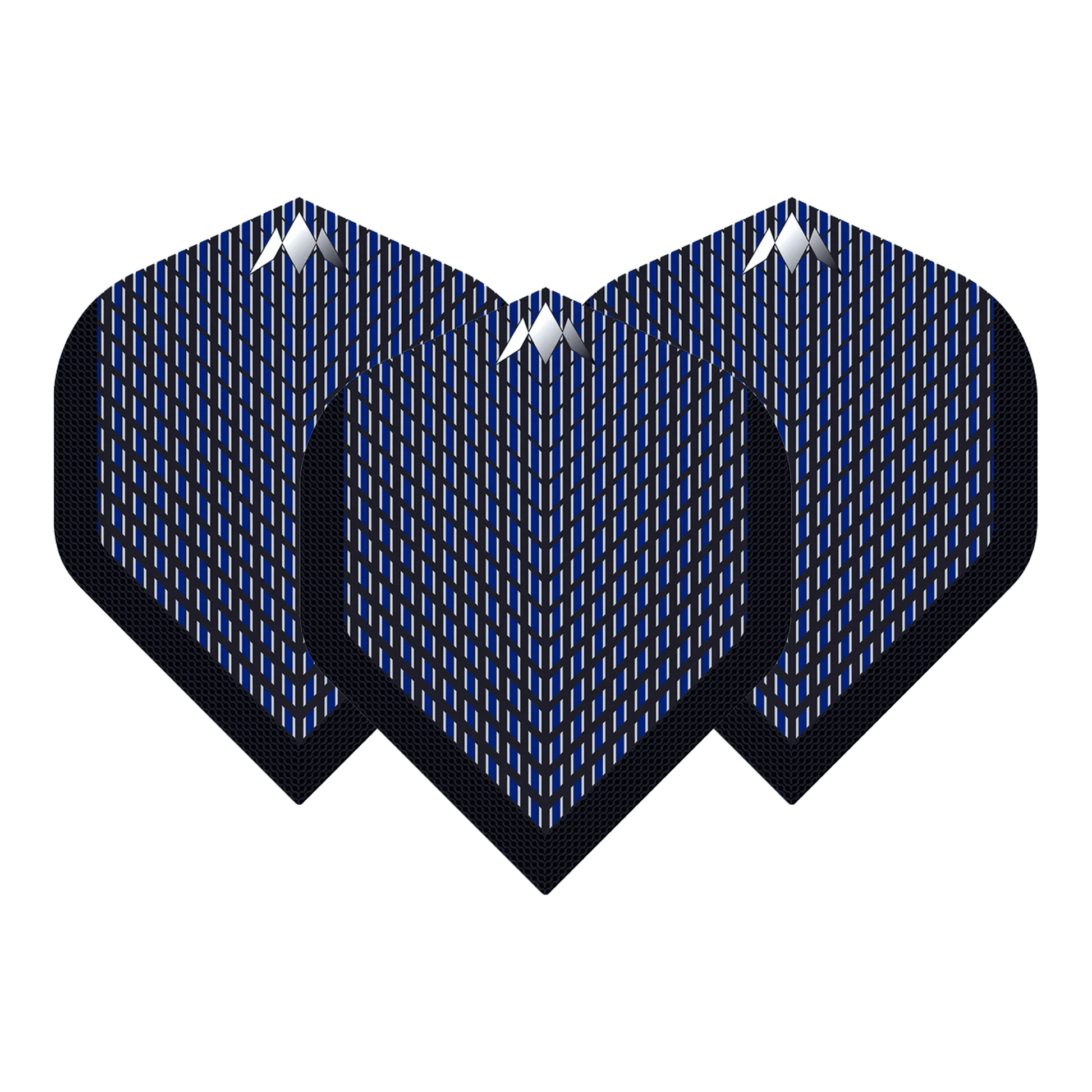 Mission Nightfall - Dart Flights No. 2 / Black & Blue Flights & Shafts