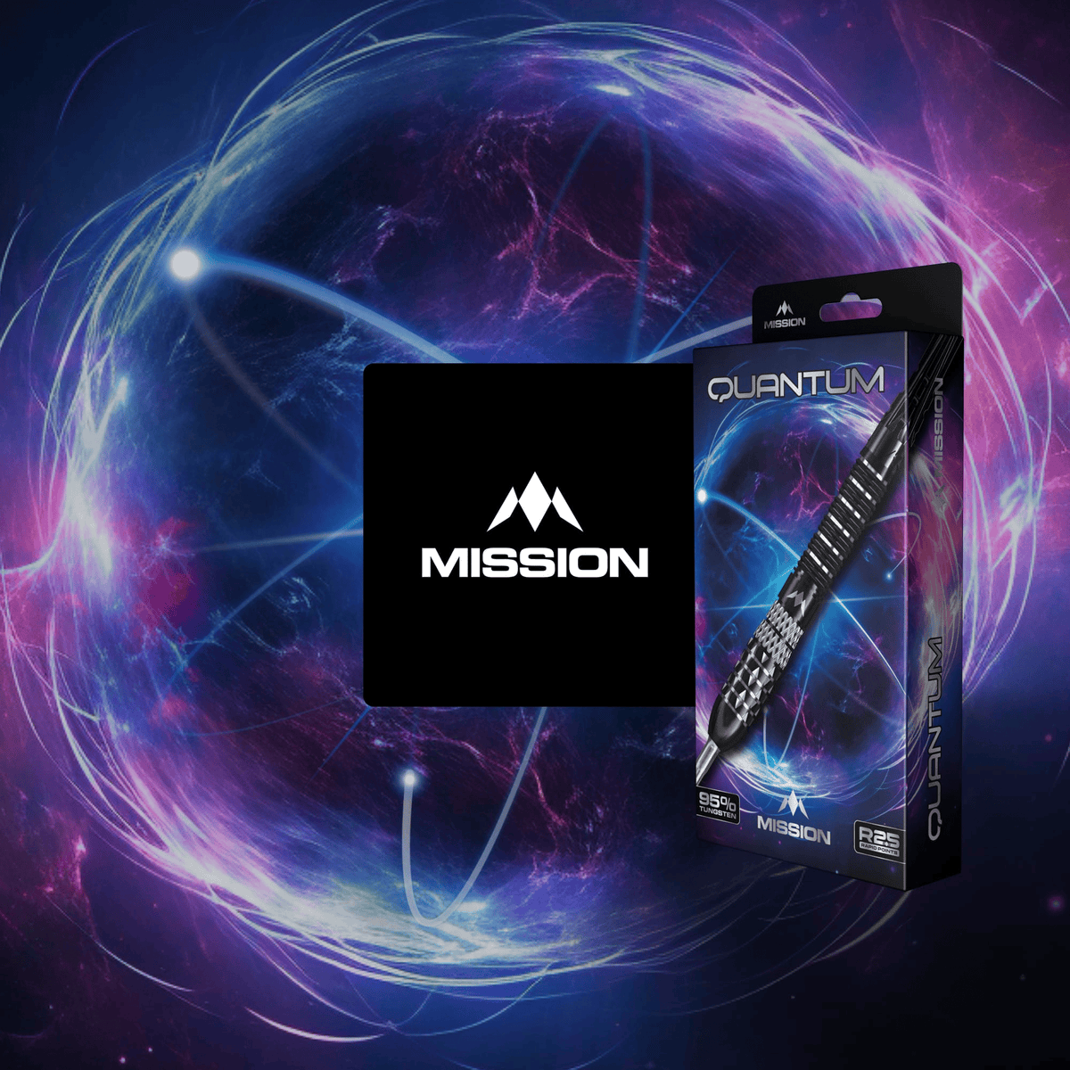 Quantum R2.5 Rapid Point - 95% Tungsten Steel Tip Darts