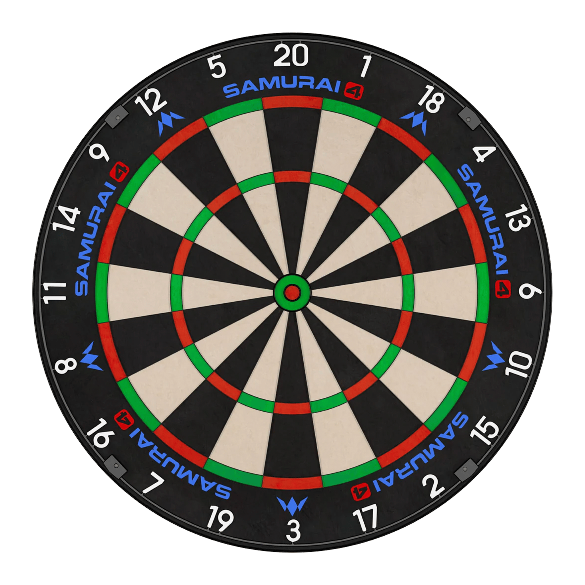 Mission Samurai 4 - Dartboard Black Dartboards