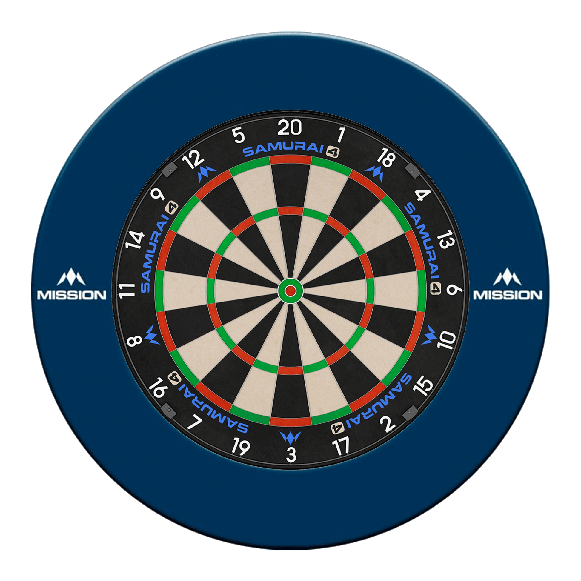 Mission Samurai 4 Dartboard & Surround Bundle Dartboard Bundles