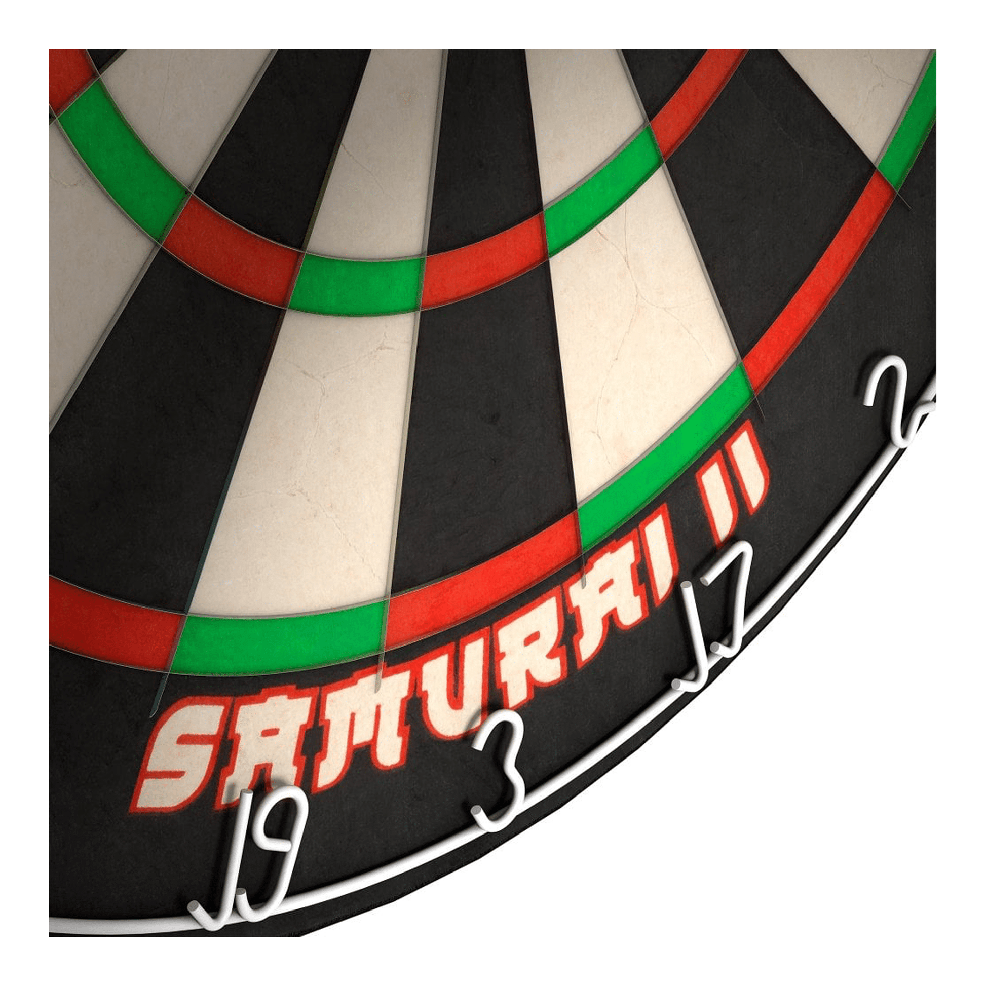Mission Samurai II Dartboard & Cabinet Bundle Dartboard Bundles