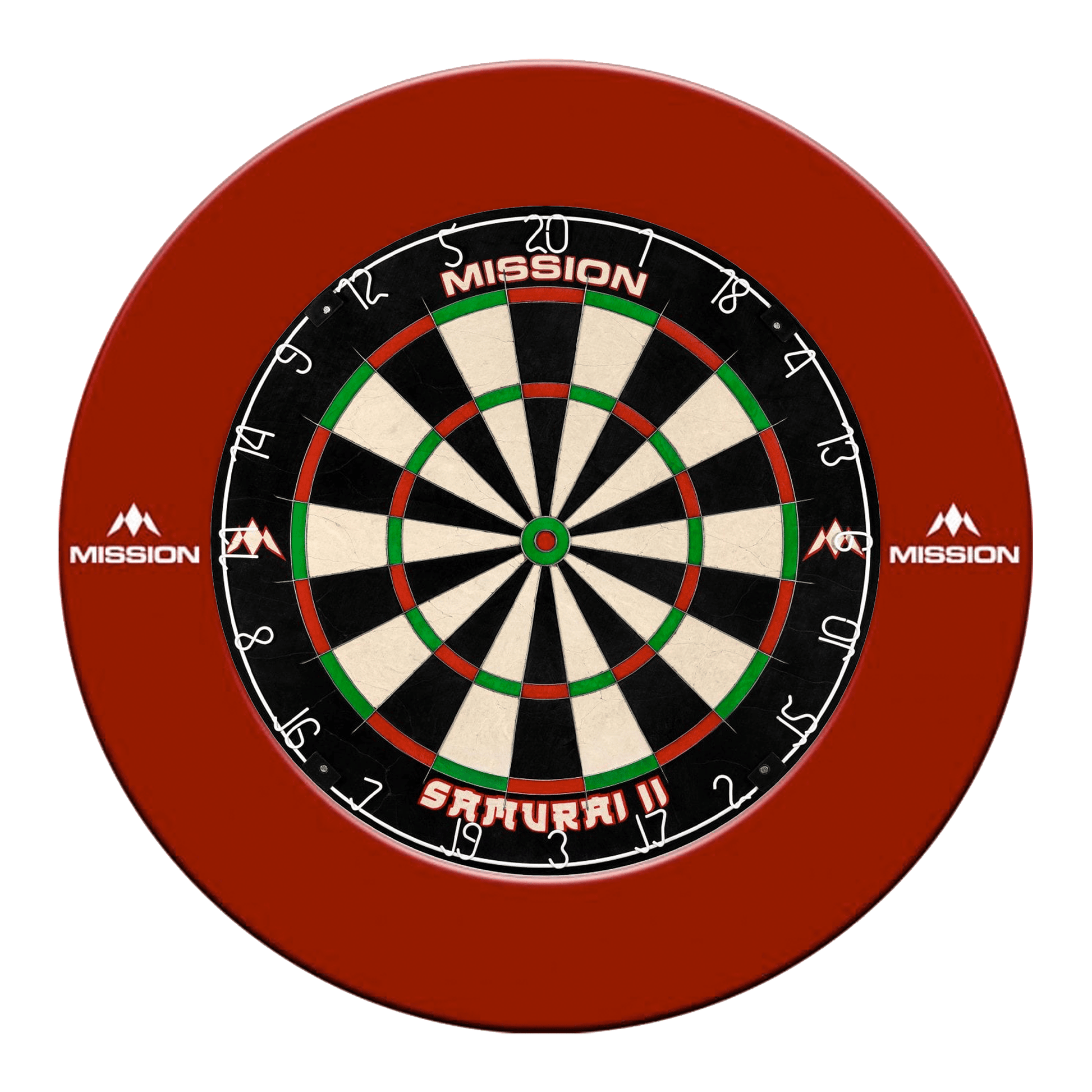 Mission Samurai II Dartboard & Surround Bundle Dartboard Bundles