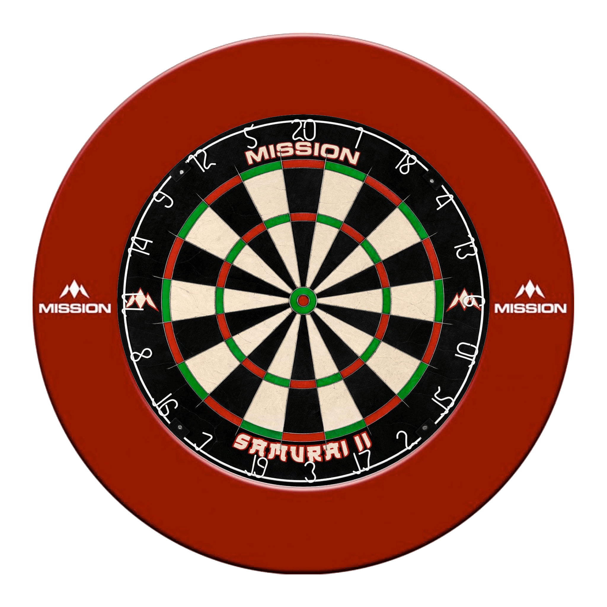 Mission Samurai II Dartboard & Surround Bundle Dartboard Bundles