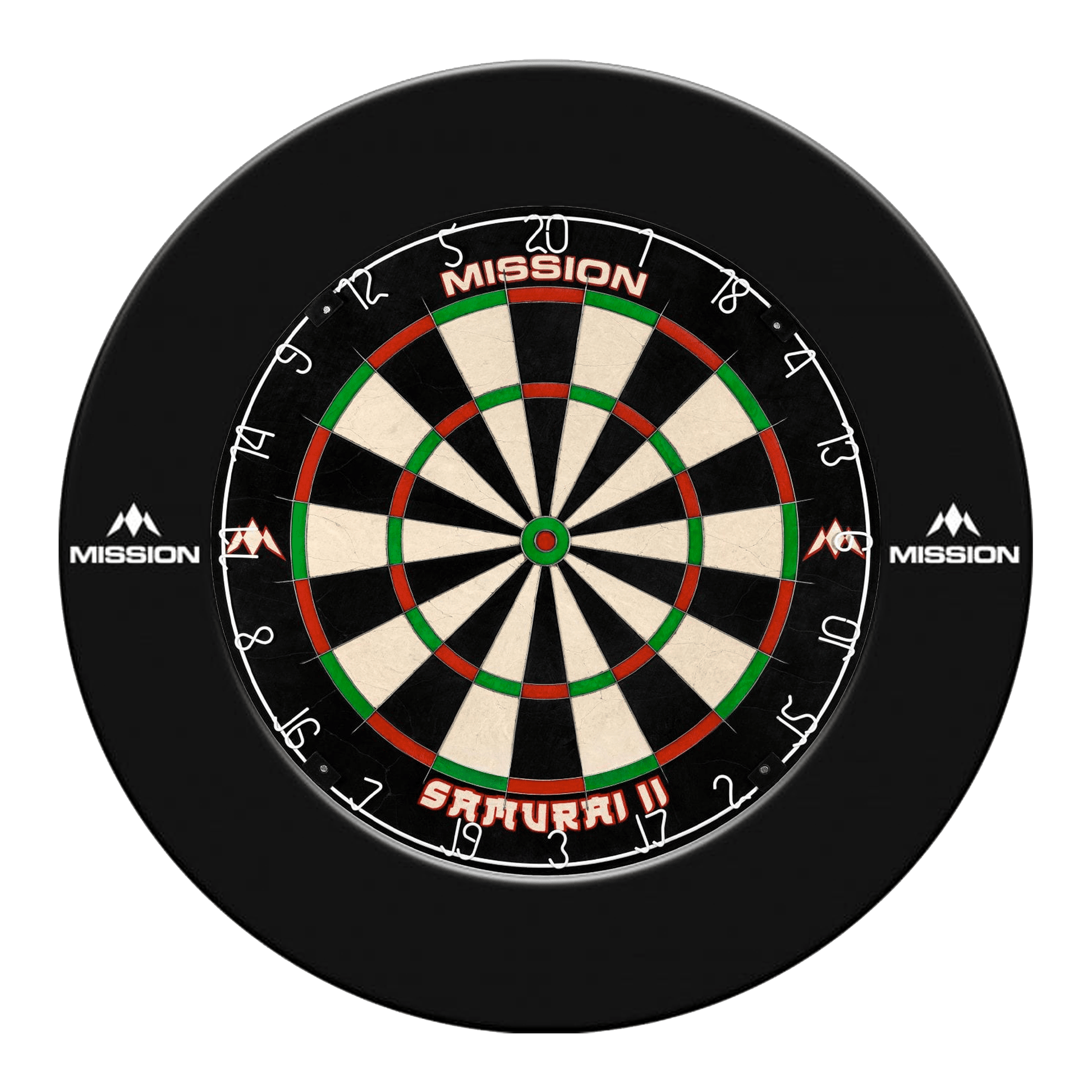Mission Samurai II Dartboard & Surround Bundle Dartboard Bundles