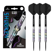 Mission Shuriken - 90% Tungsten Steel Tip Darts 22 Grams Darts