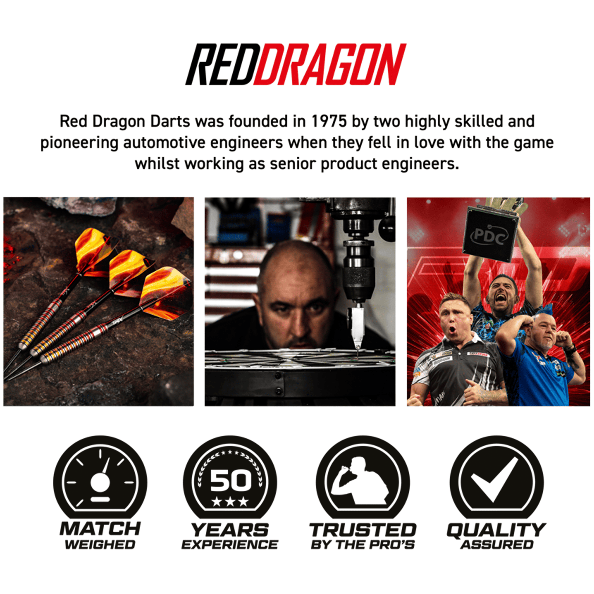 Red Dragon Furnace - 90% Tungsten Core Steel Tip Darts Darts