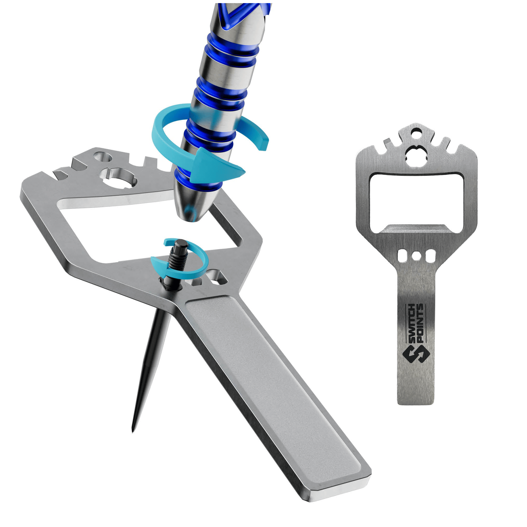Red Dragon Gerwyn Price Iceman Blue Switch Point - 90% Tungsten Steel Tip Darts Darts