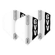 Red Dragon Gian Van Veen - Hardcore Dart Flights No. 2 / Black & White Flights & Shafts