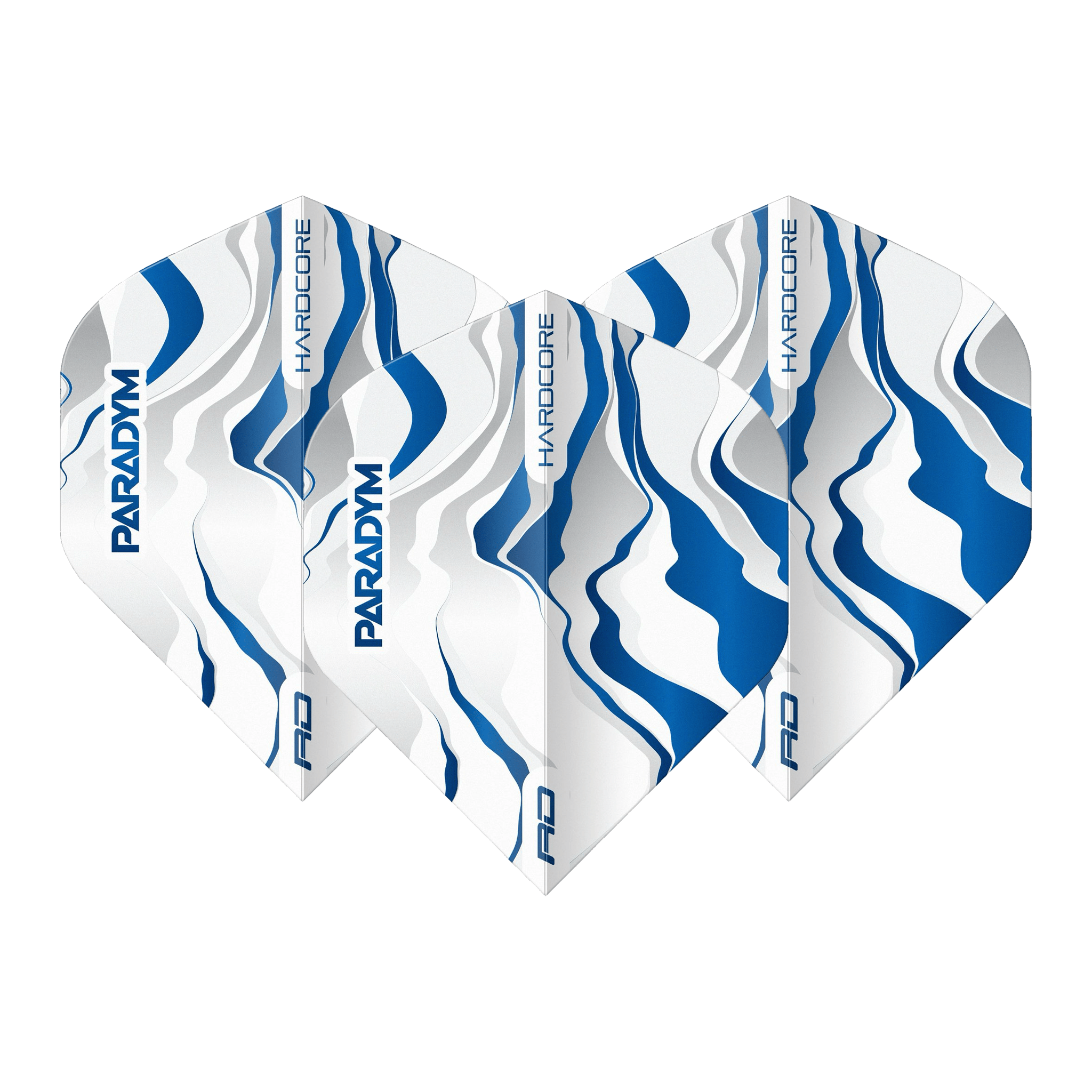 Red Dragon Paradym - Hardcore Dart Flights No. 2 / Blue Flights & Shafts