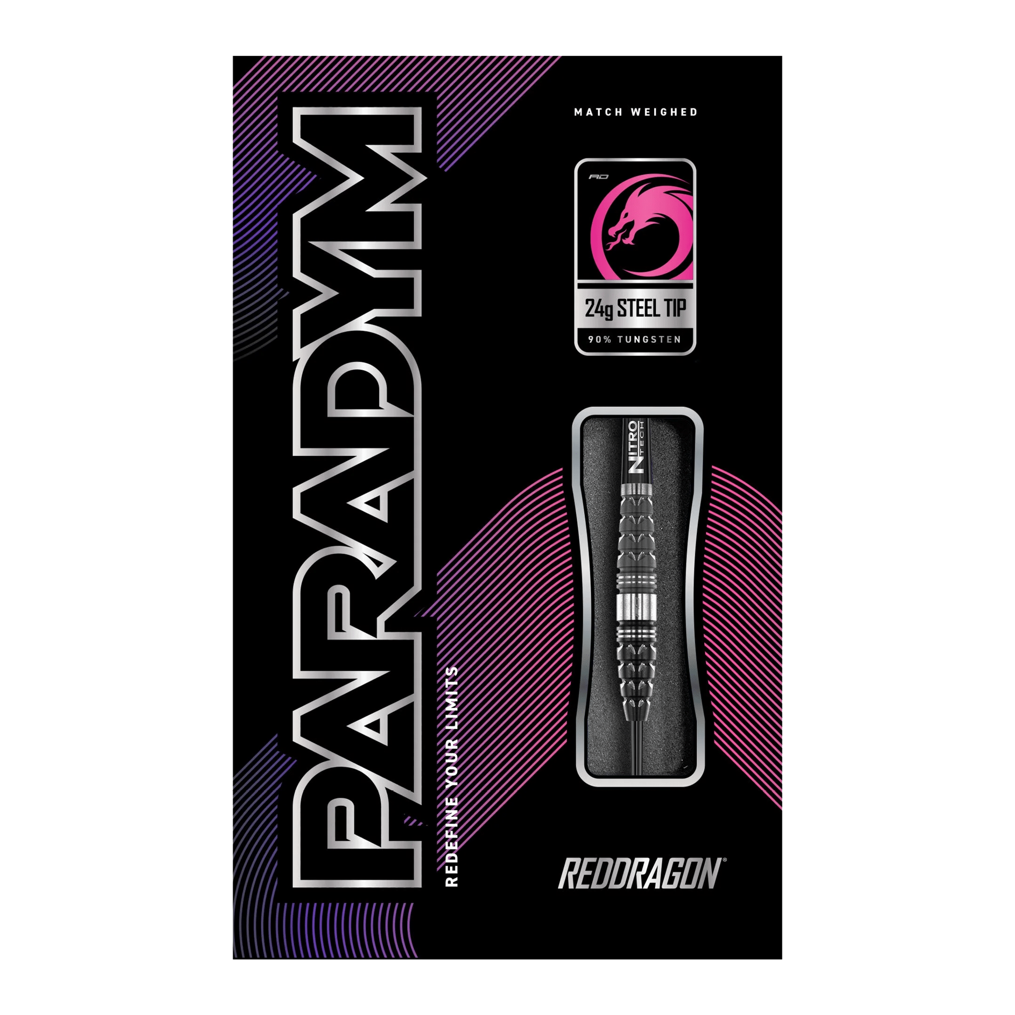 Red Dragon Paradym Torpedo - 90% Tungsten Steel Tip Darts Darts