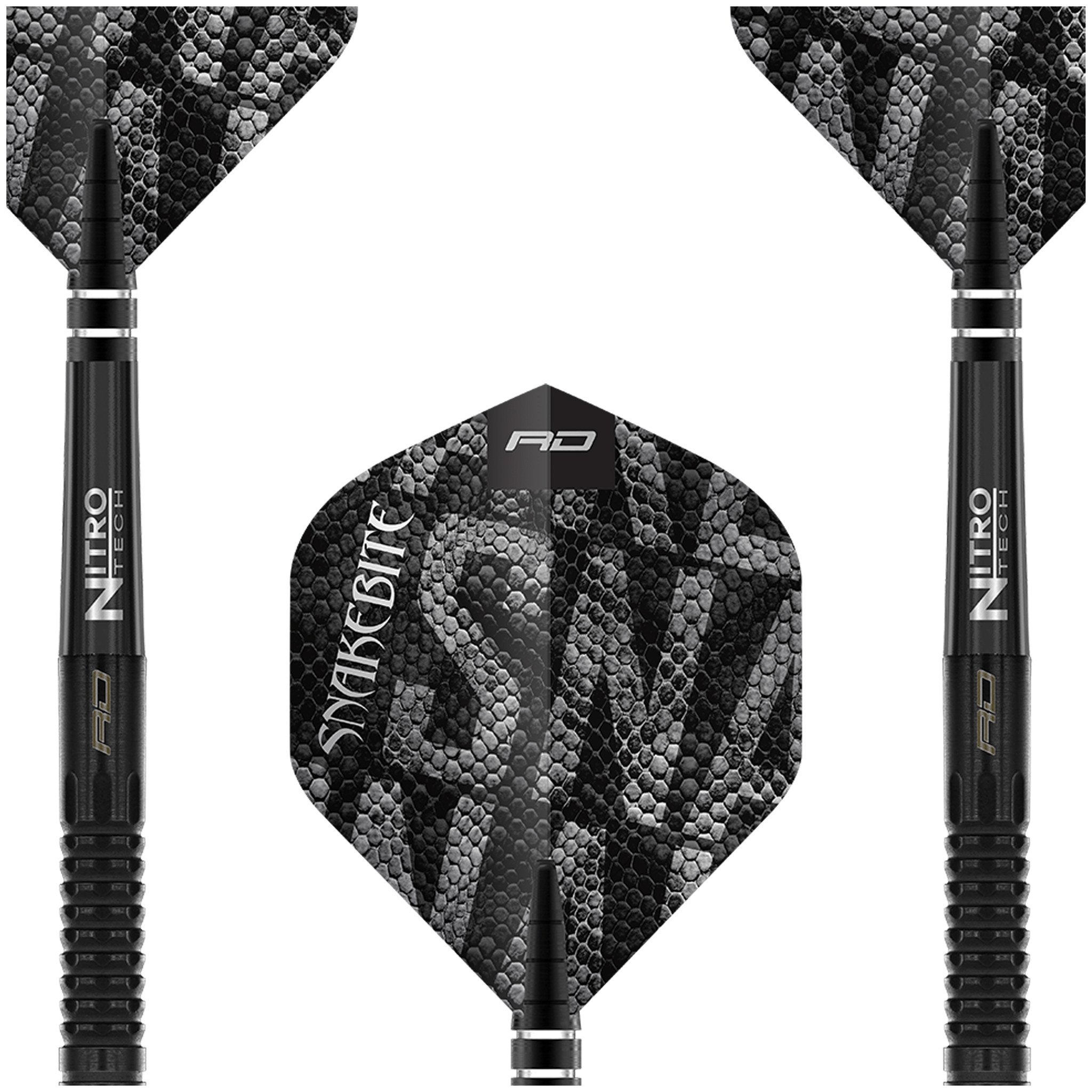Red Dragon Peter Wright Black Mamba - 90% Tungsten Steel Tip Darts Darts