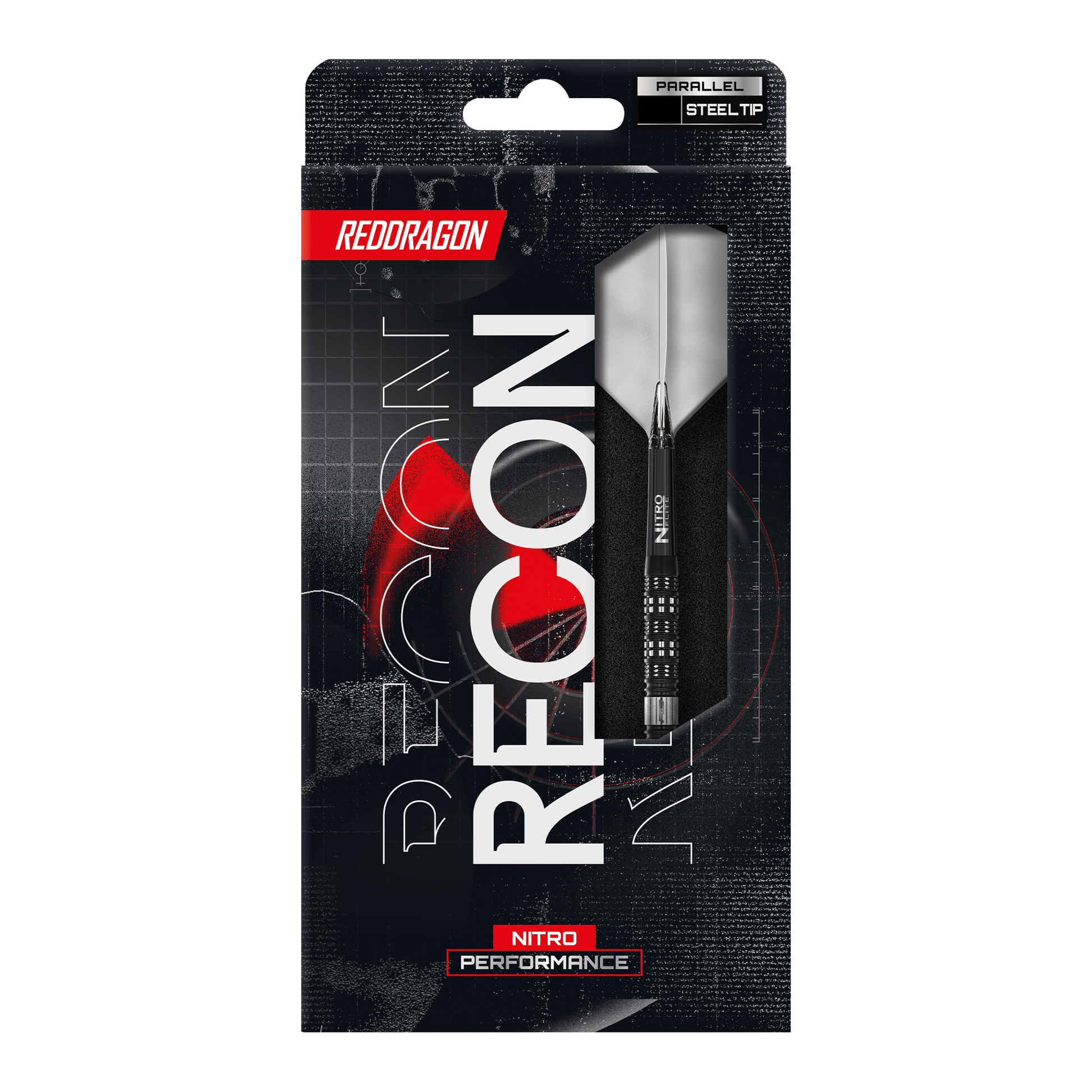 Red Dragon Recon Parallel - 90% Tungsten Steel Tip Darts Darts
