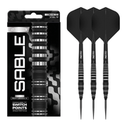 Red Dragon Sable Bomb Switch Point - 90% Tungsten Steel Tip Darts 22 Grams Darts