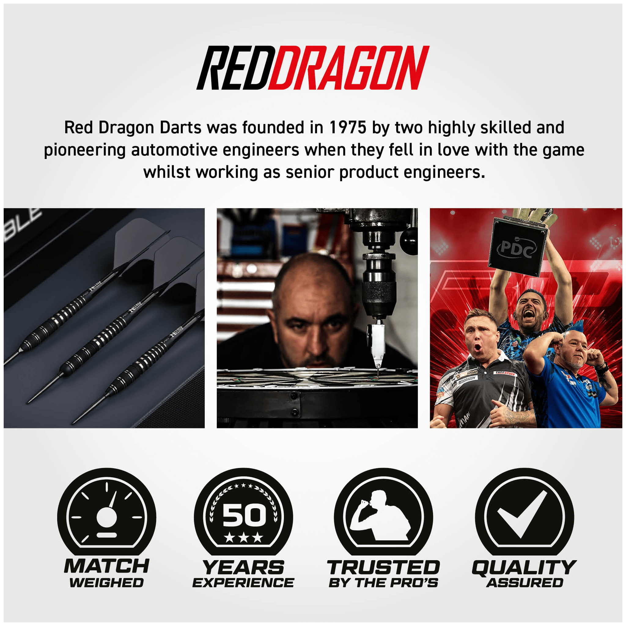 Red Dragon Sable Torpedo Switch Point - 90% Steel Tip Darts Darts