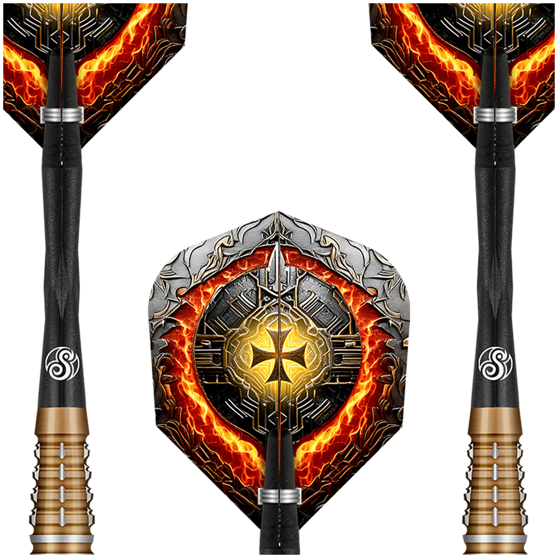 Shot Future Knights Hachette - 90% Tungsten Steel Tip Darts Darts